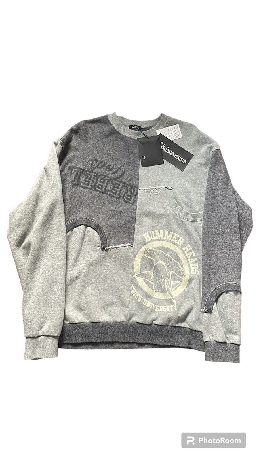 Undercover Undercover ss22 RebelGods hybrid sweater | Grailed
