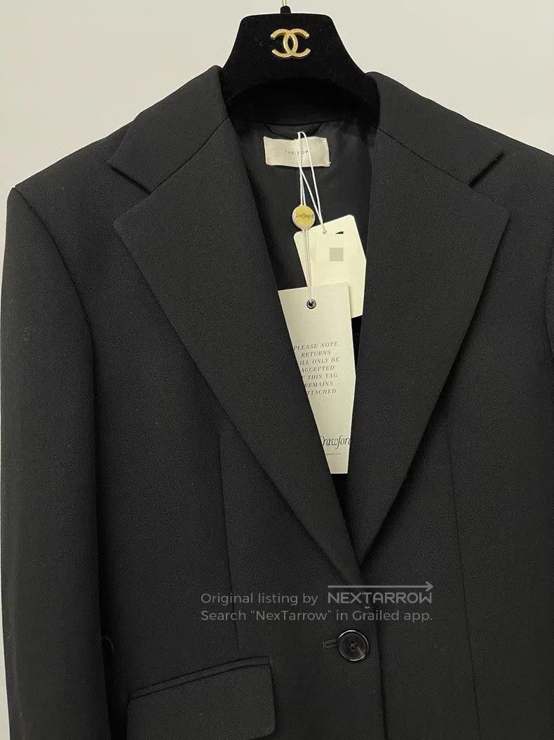 The Row The Row size 0 Classic black blazer Size S / US 4 / IT 40 - 3 Thumbnail