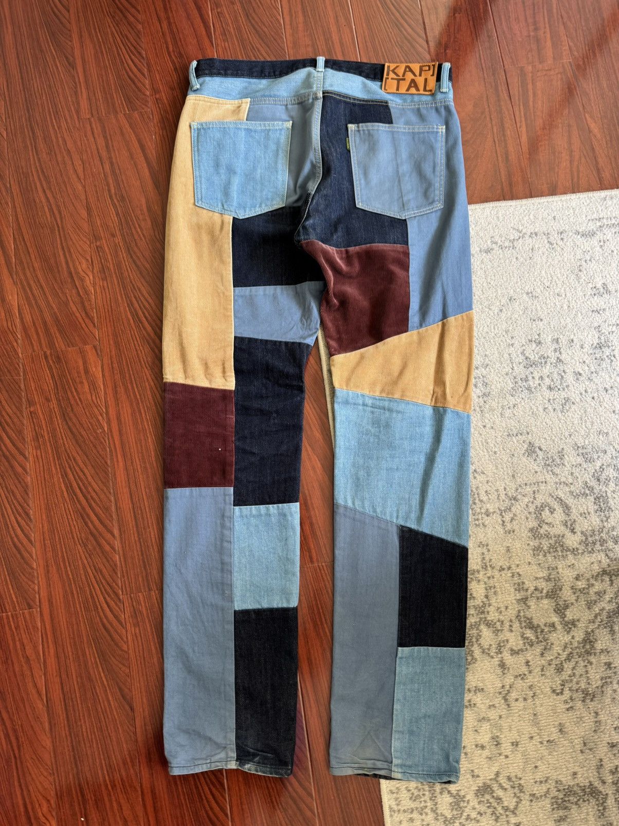 Kapital Hybrid pants patchwork by kapital Size US 34 / EU 50 - 7 Thumbnail
