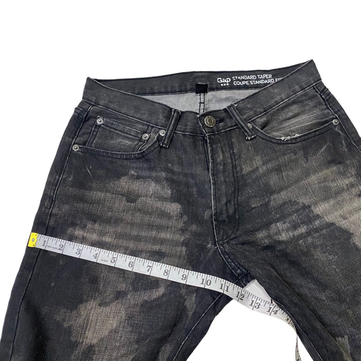 Gap × Japanese Brand GAP 1969 bleached distressed denim Size US 29 - 11 Thumbnail