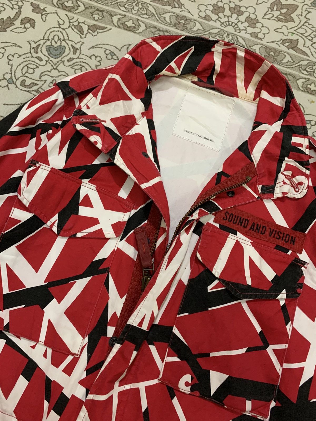 Hysteric Glamour HYSTERIC GLAMOUR M65 FIELD JACKET INSPIRED EDDIE VAN HALEN Size US L / EU 52-54 / 3 - 6 Thumbnail