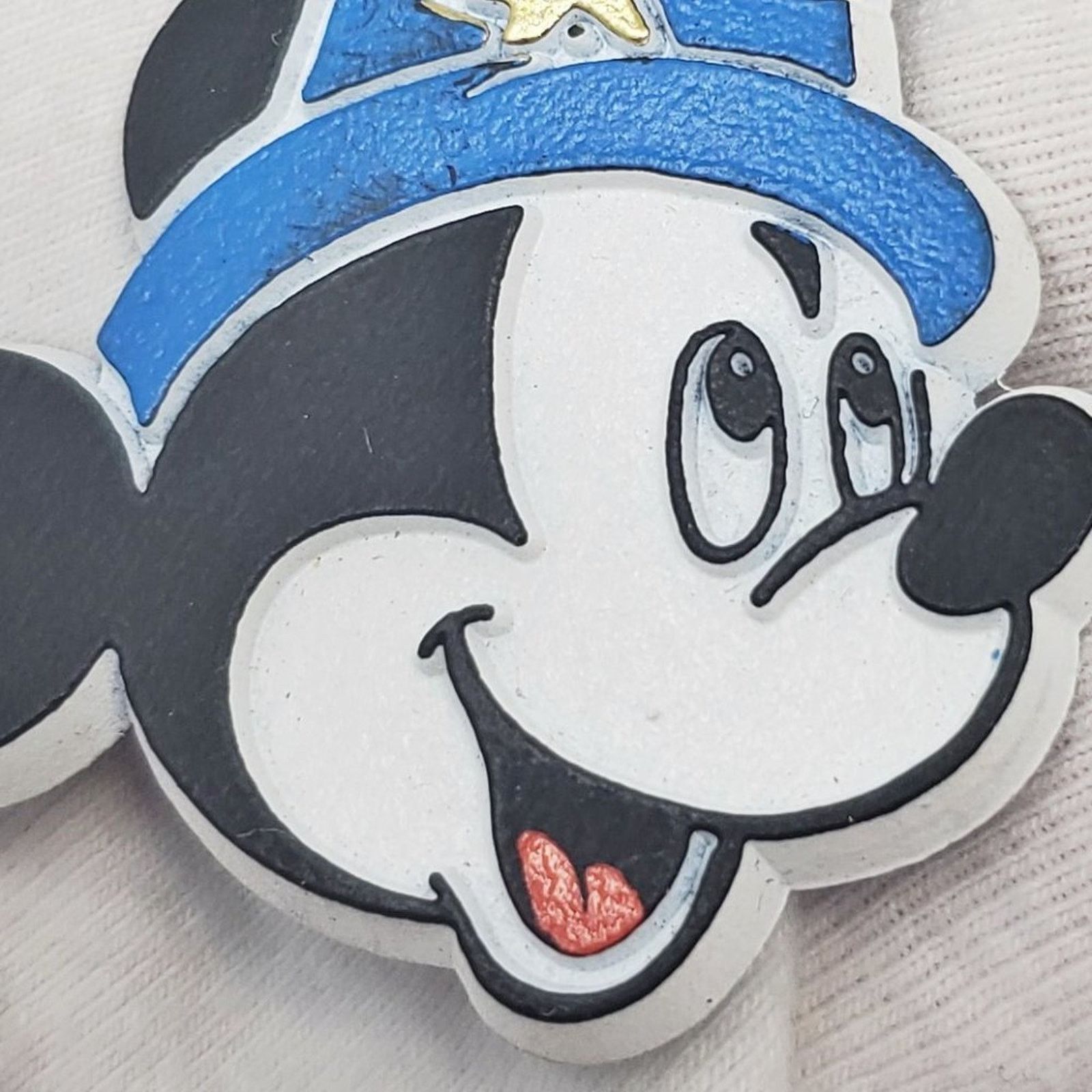 Disney Disney Sorcerer Mickey Mouse VTG Rubber Magnet Size ONE SIZE - 4 Thumbnail