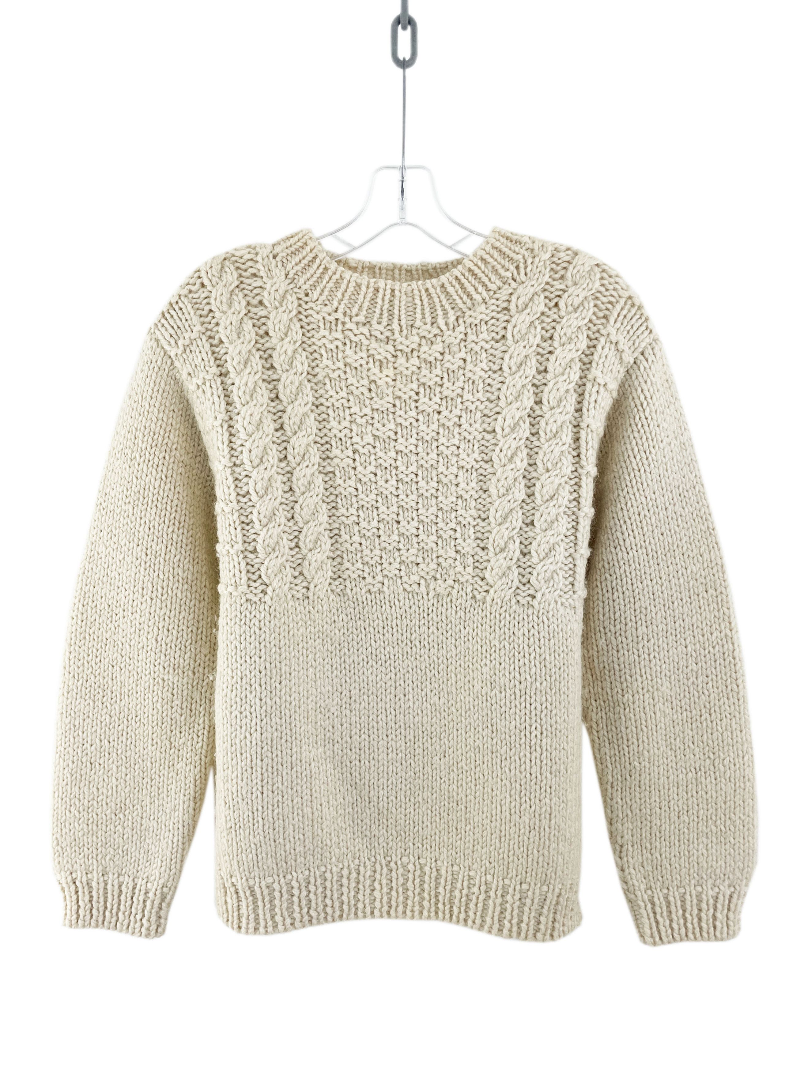 Comme des Garcons Homme 1999 Cableknit Sweater Size US S / EU 44-46 / 1 - 1 Thumbnail