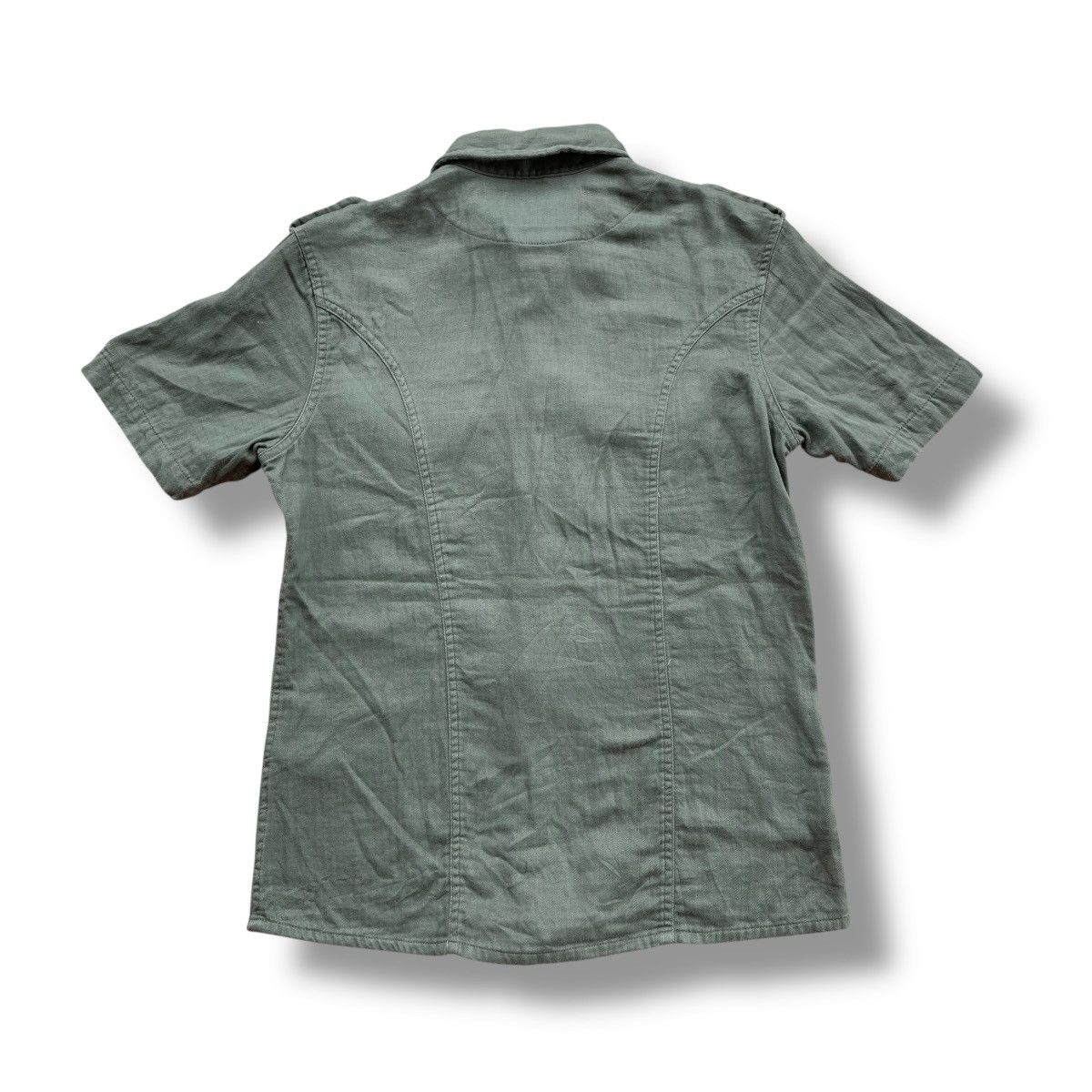 Beams Japan 🇯🇵 BEAMS MILITARY BUTTON UP SHIRT Size US M / EU 48-50 / 2 - 2 Thumbnail