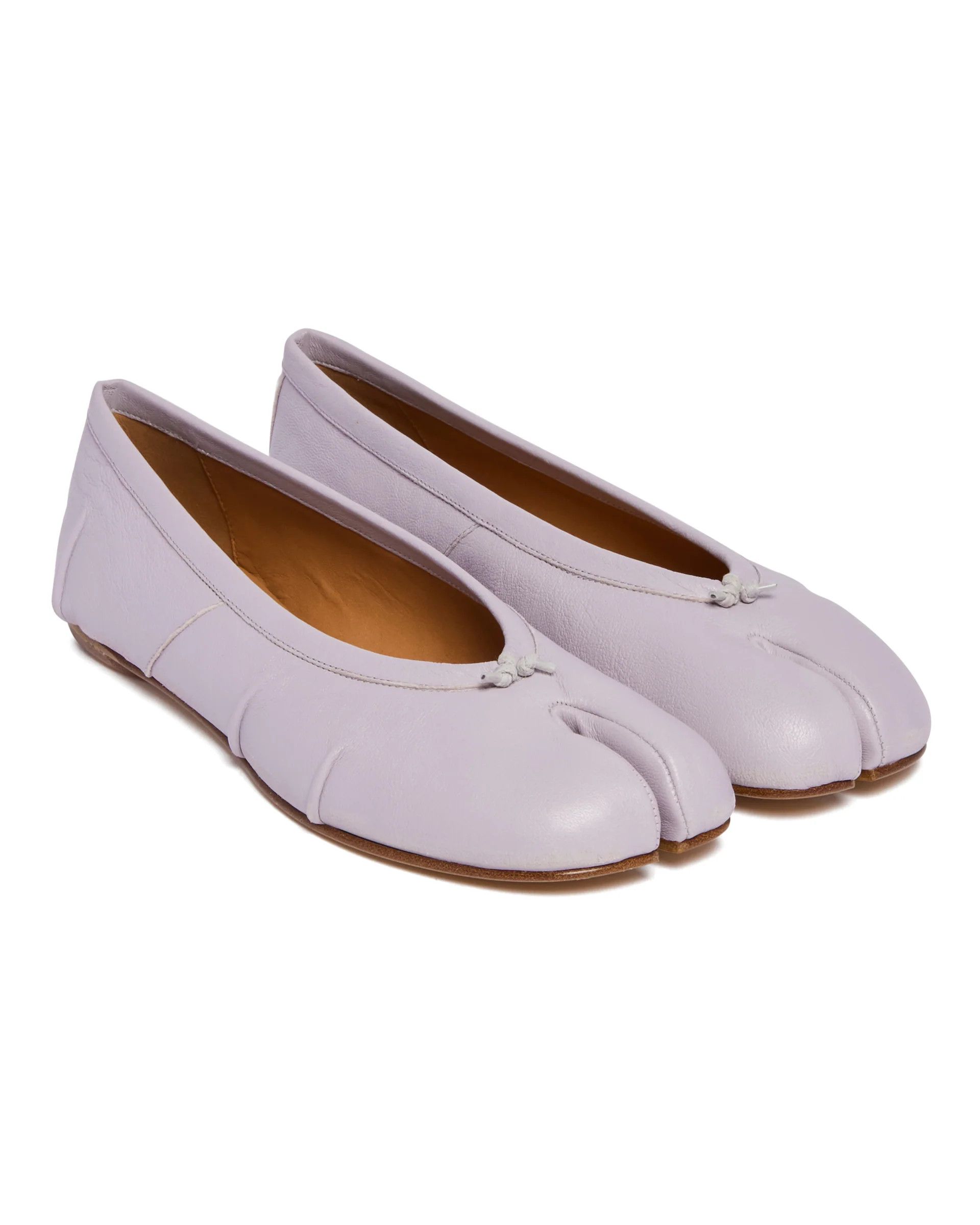 oc11z0825 Tabi Ballet Flats in Lilac
