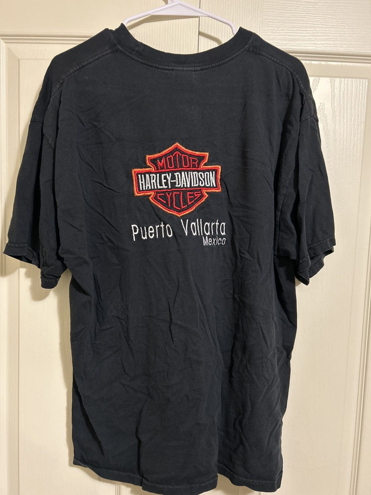 Harley Davidson × Vintage Vintage bootleg Harley Davidson t shirt Size US XL / EU 56 / 4 - 1 Thumbnail
