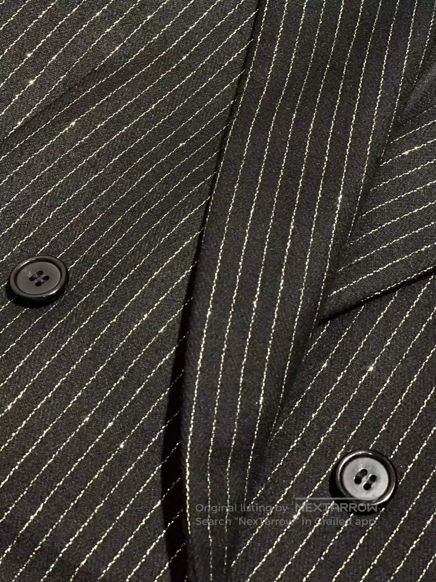 Saint Laurent Paris Saint Laurent men's wool and gold suit. Size US S / EU 44-46 / 1 - 3 Thumbnail