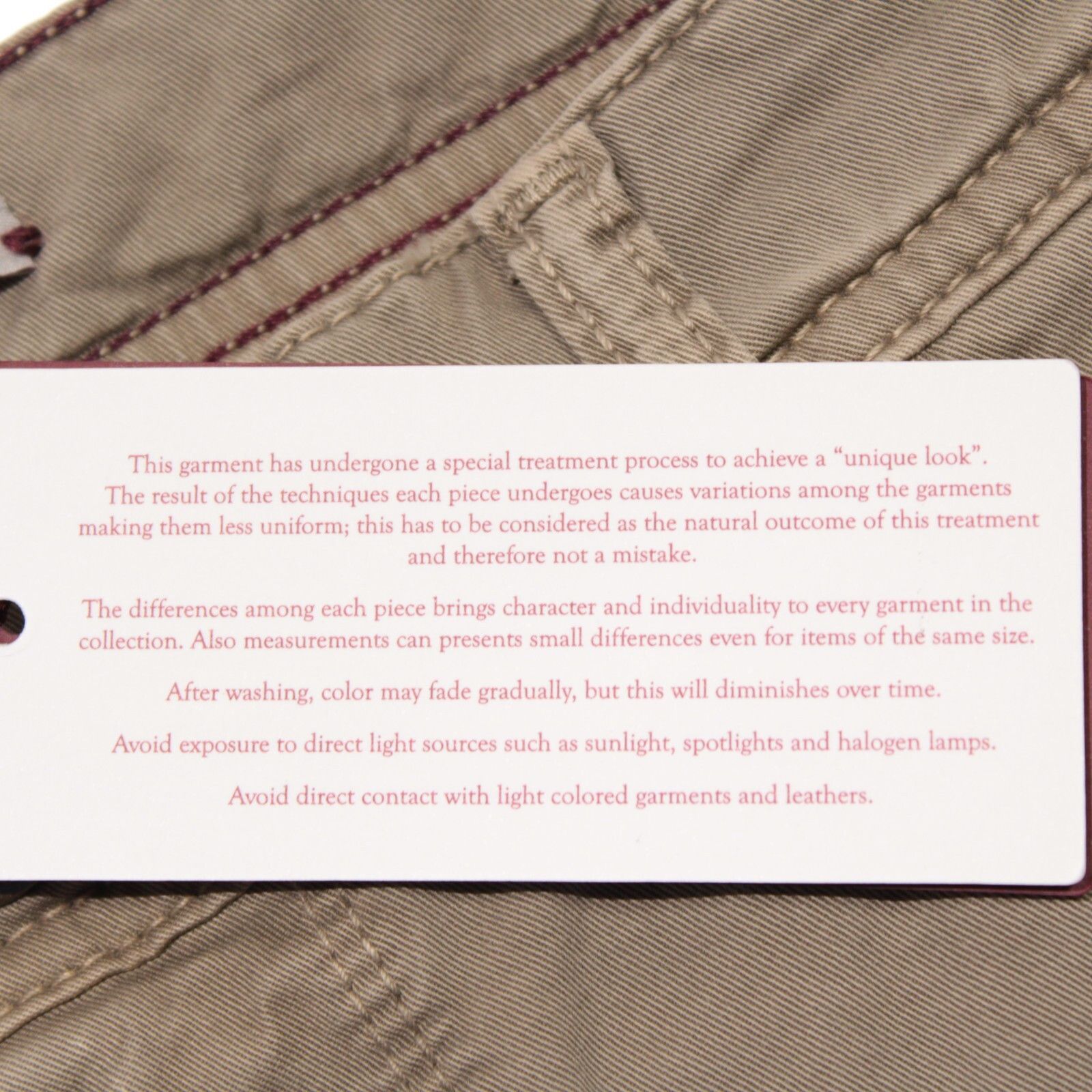 Luciano Barbera Luciano Barbera New with tags Chino Size 38 US In Beige Size US 38 / EU 54 - 8 Thumbnail