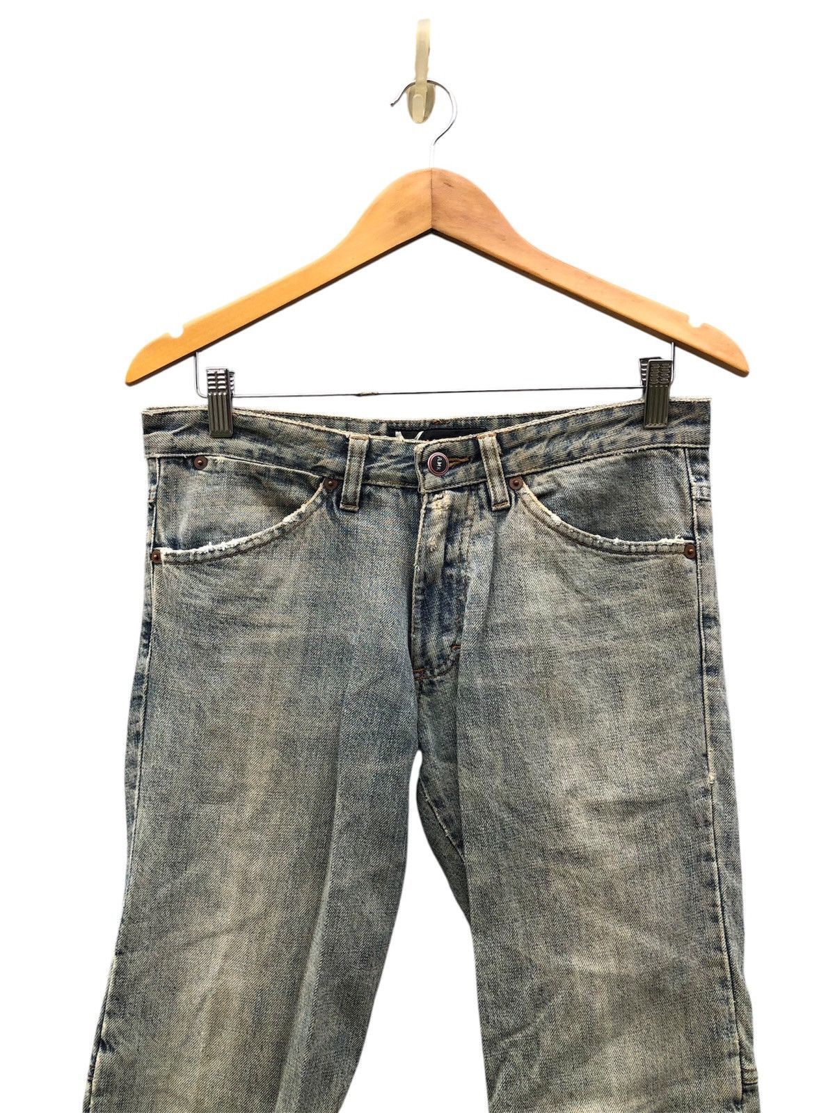 Andrew Mackenzie Andrew Mackenzie Distressed Jeans Size US 30 / EU 46 - 4 Thumbnail