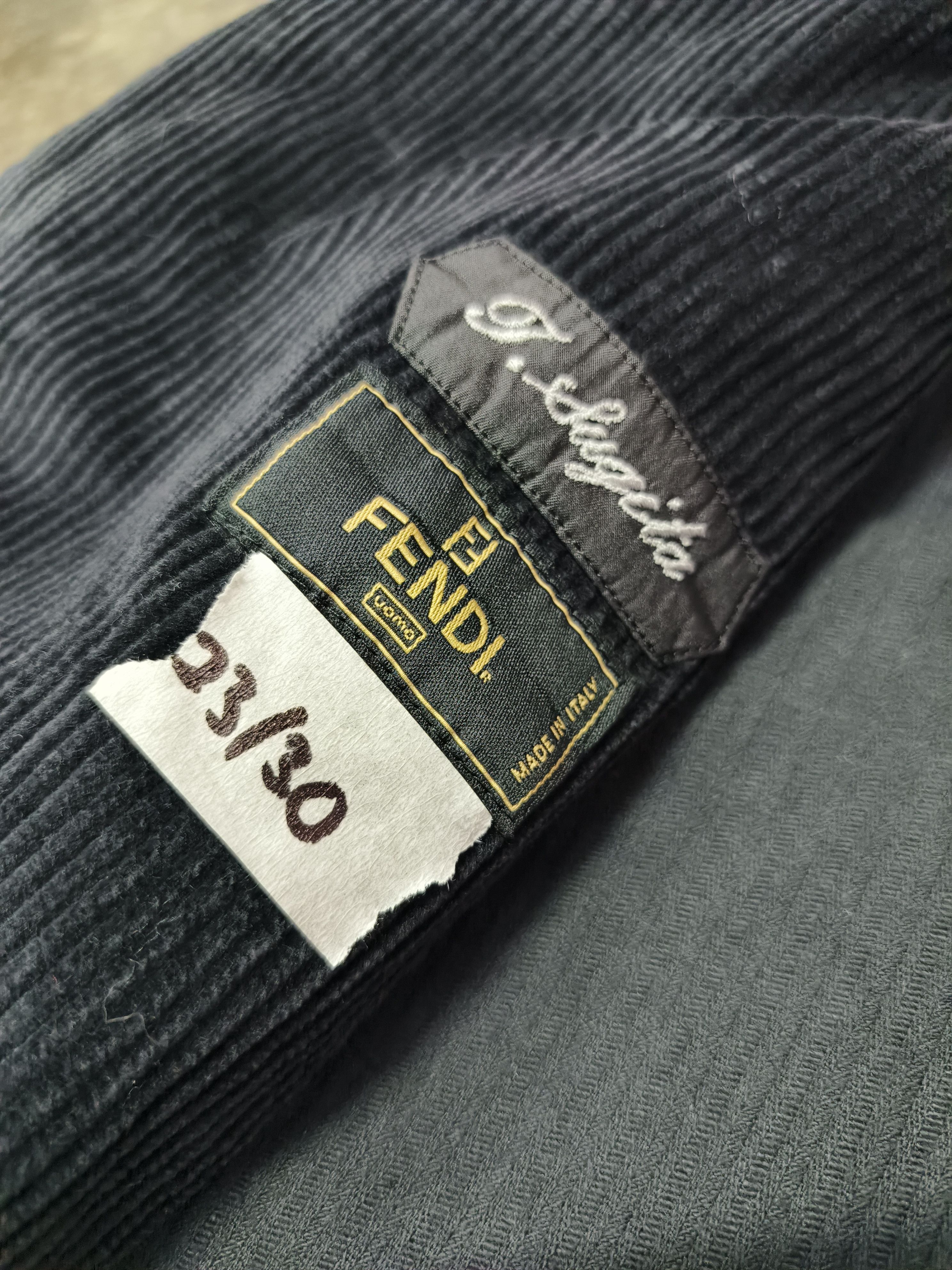 Fendi LV FENDI UOMO VTG CORDUROY BLAZER COAT JACKET Size 48R - 7 Thumbnail