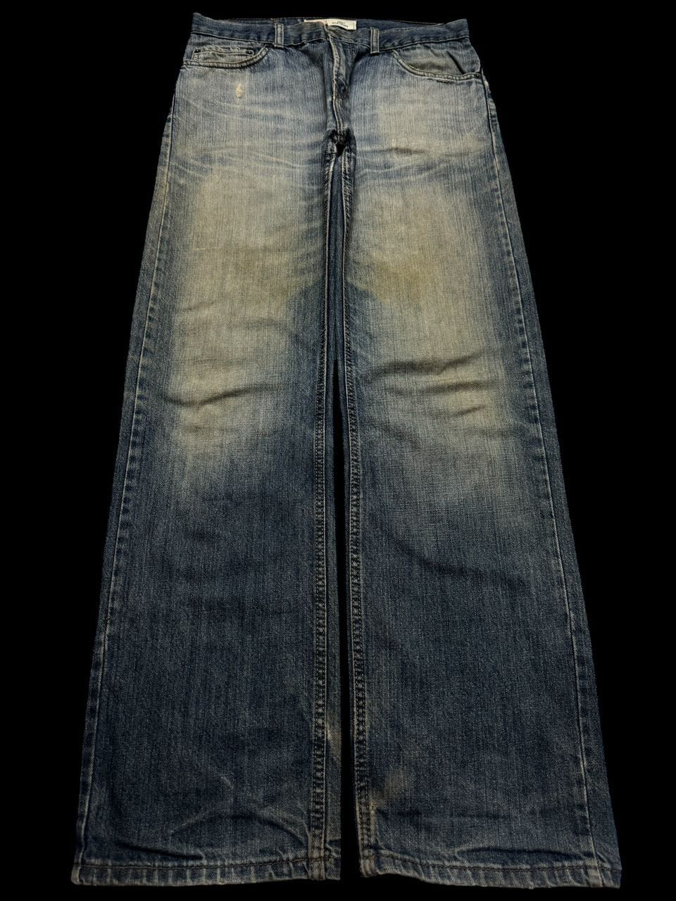 💥Insane💥Y2k Levi’s 505 Straight Rusty Mudwash Distress Jean