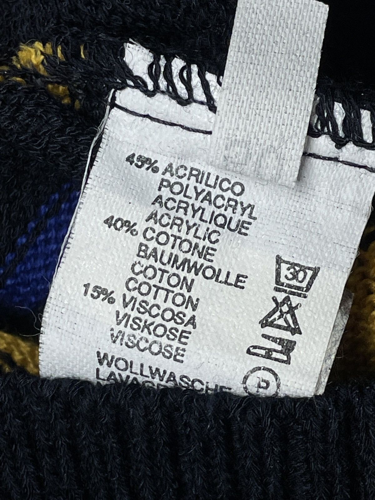 Vintage 🔥Offers🔥Vintage 90s Sweater Retro Streetwear Rare Boxy Fit Size US L / EU 52-54 / 3 - 4 Thumbnail