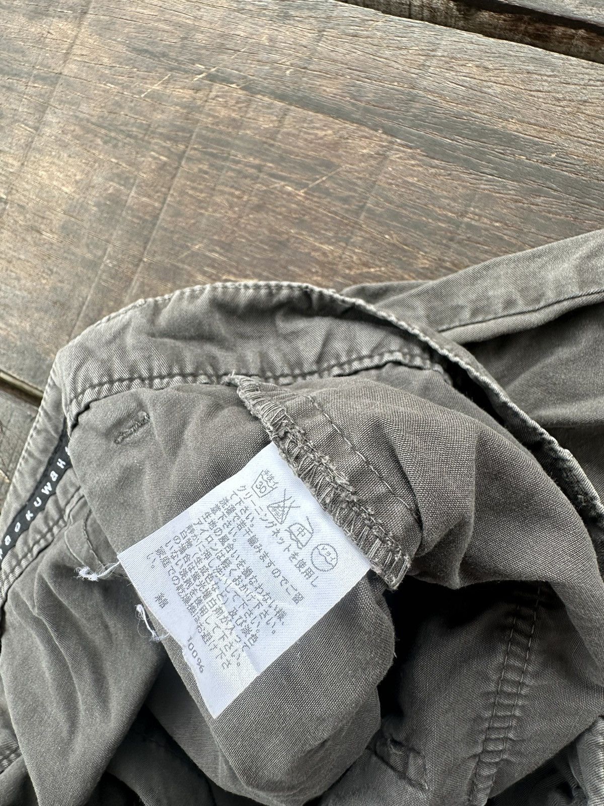 Issey Miyake × Japanese Brand Sunaokuwahara 3q pant nice design Size US 32 / EU 48 - 14 Thumbnail