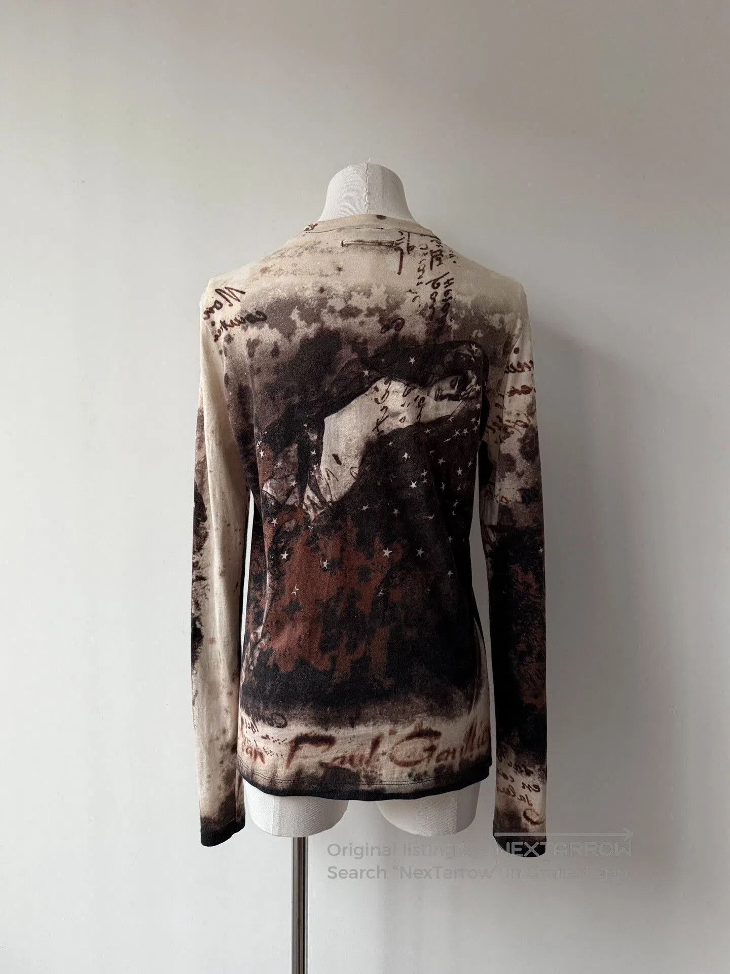 Jean Paul Gaultier Jean Paul Gaultier Long Sleeve Top. Size US M / EU 48-50 / 2 - 5 Thumbnail