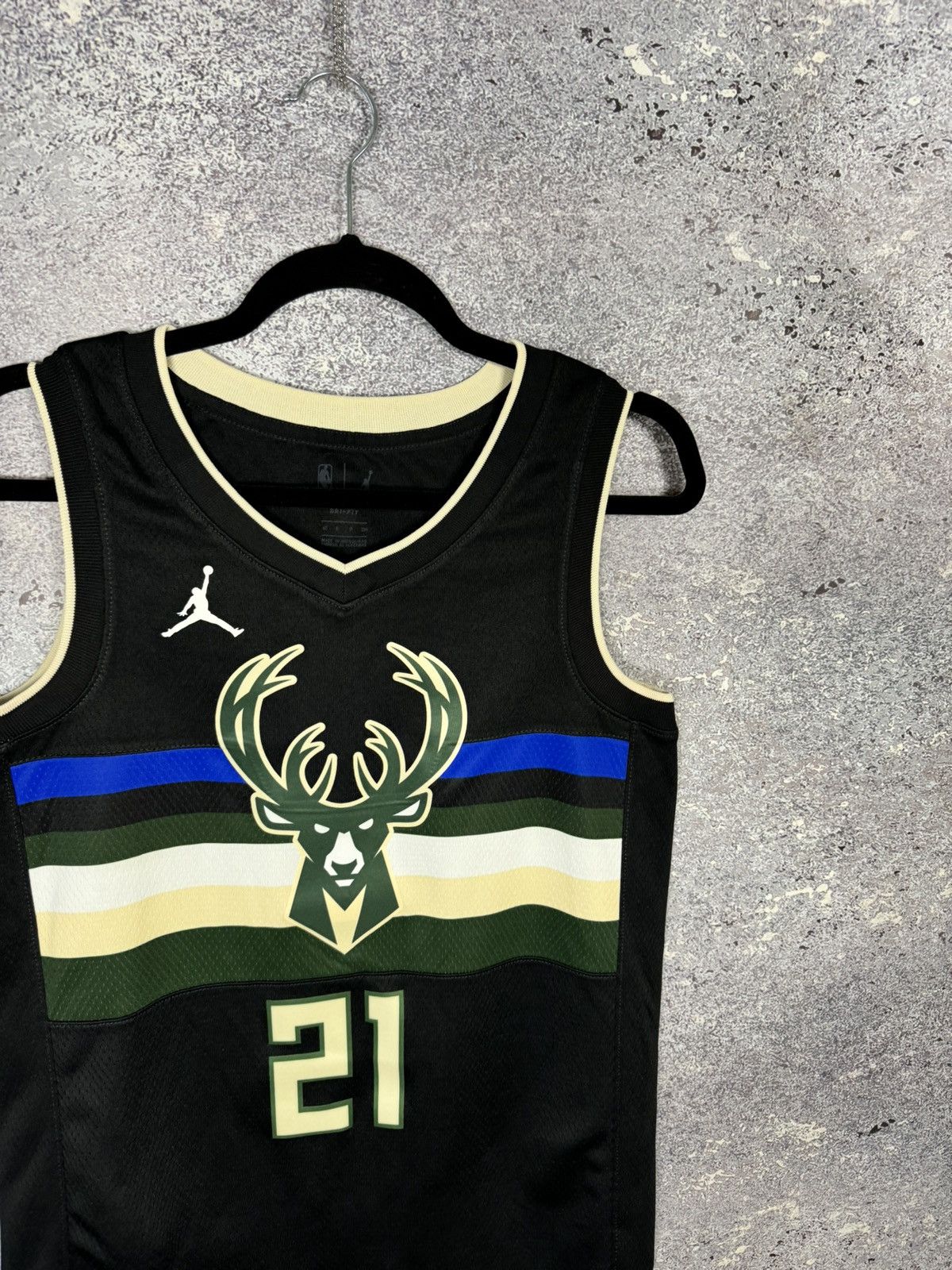 Jordan Brand × NBA HOLIDAY Bucks Giannis Antetokoumpo Swingman NBA Jersey Small Size US S / EU 44-46 / 1 - 3 Thumbnail