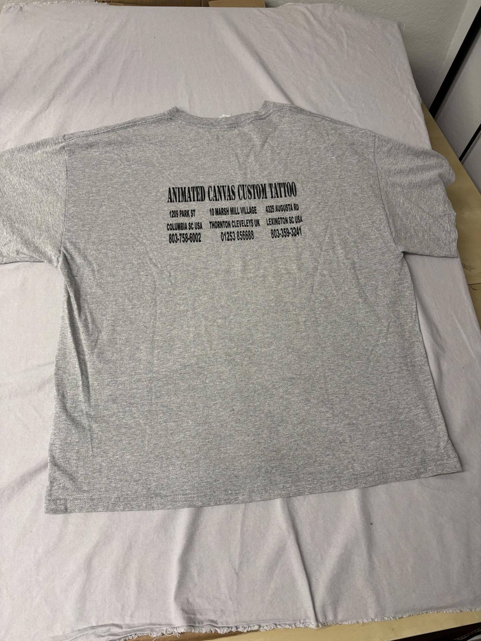 Other Vintage Tattoo Shop T-shirt -Animated Canvas Tattoos Tee 2XL Size US XXL / EU 58 / 5 - 2 Thumbnail