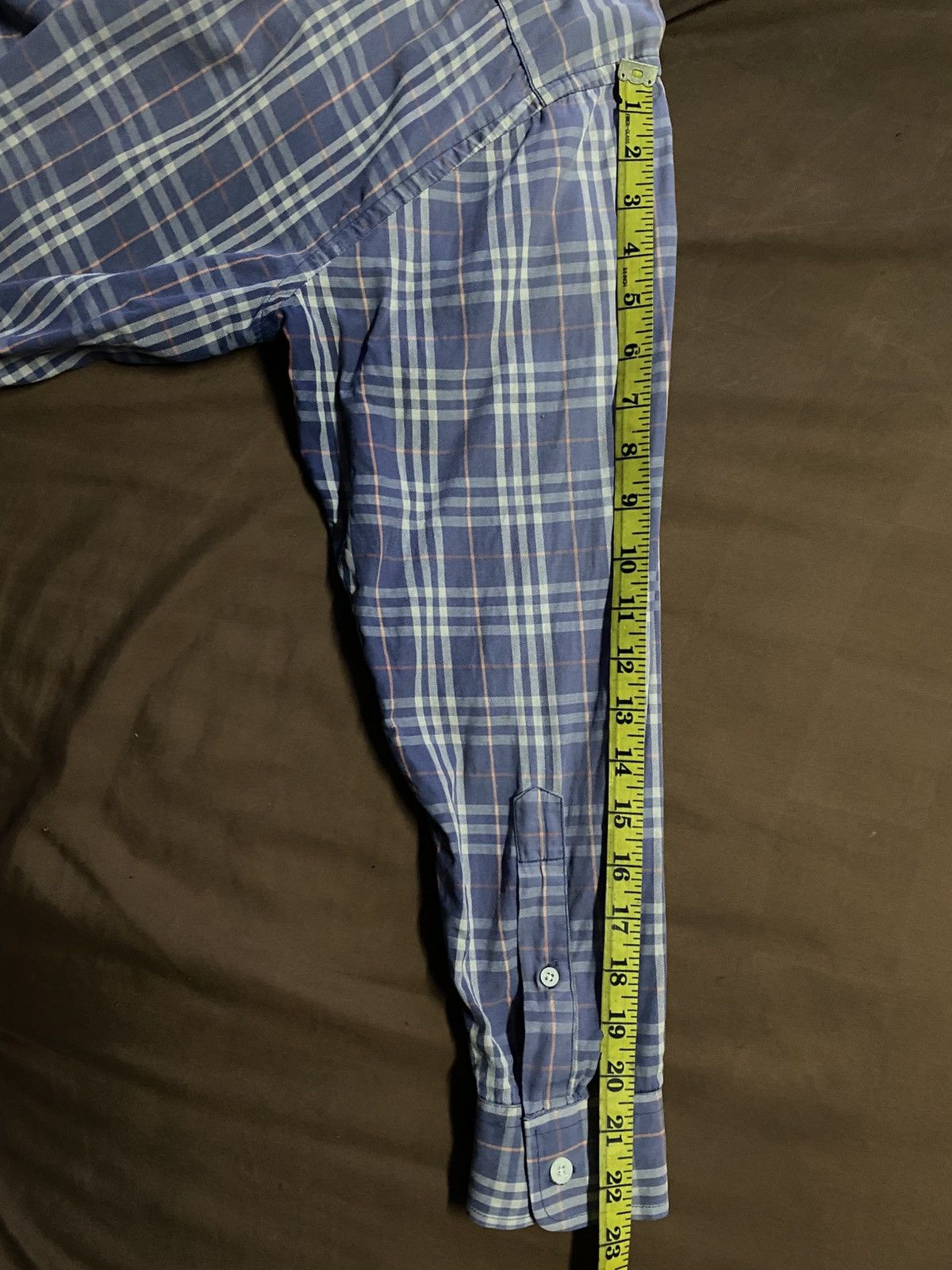 Burberry Vintage Burberry London Nova Check Sunfaded Button Down Size US M / EU 48-50 / 2 - 13 Thumbnail