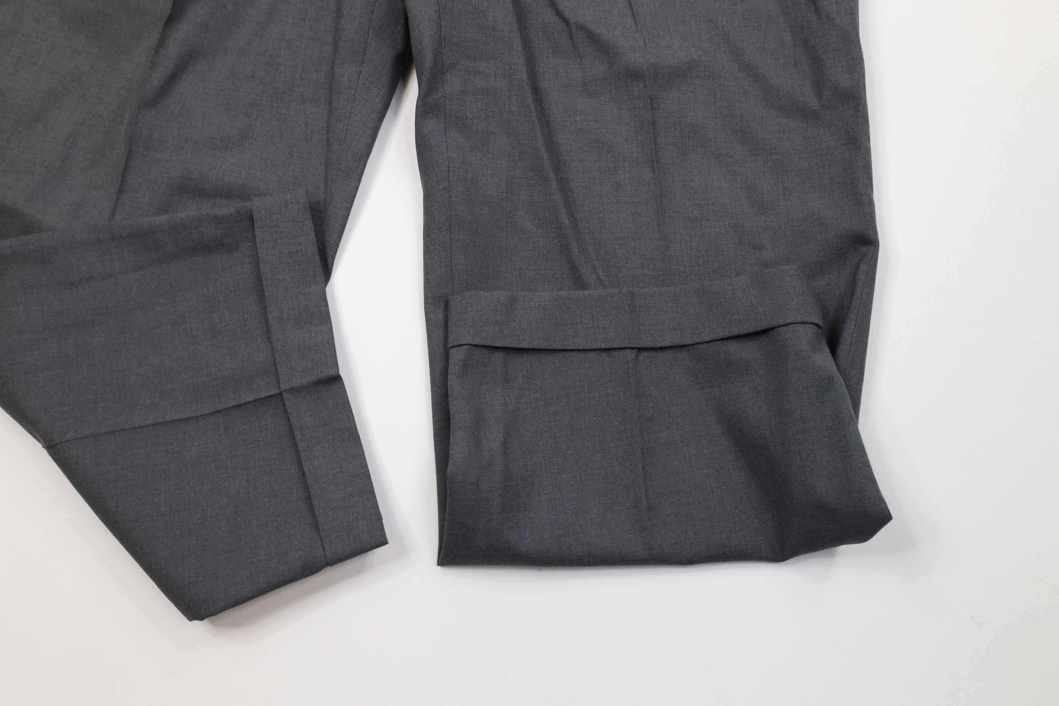 Vintage Vintage 60s Streetwear Wool Knit Wide Leg Chino Pants USA Size US 34 / EU 50 - 5 Thumbnail