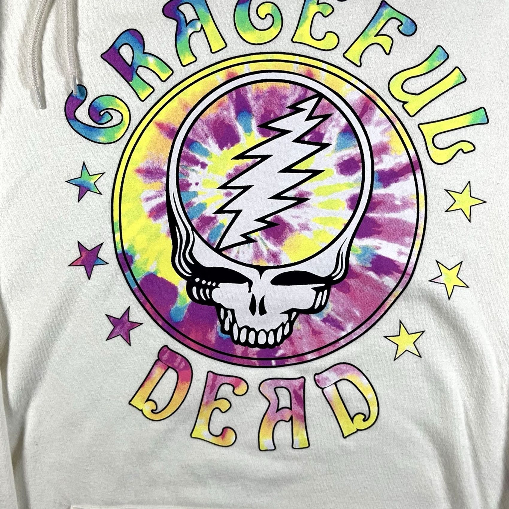 Vintage Grateful Dead Hoodie Mens L Skull Dancing Bears Tie Dye Sweatshirt Band Graphic Size US L / EU 52-54 / 3 - 5 Thumbnail