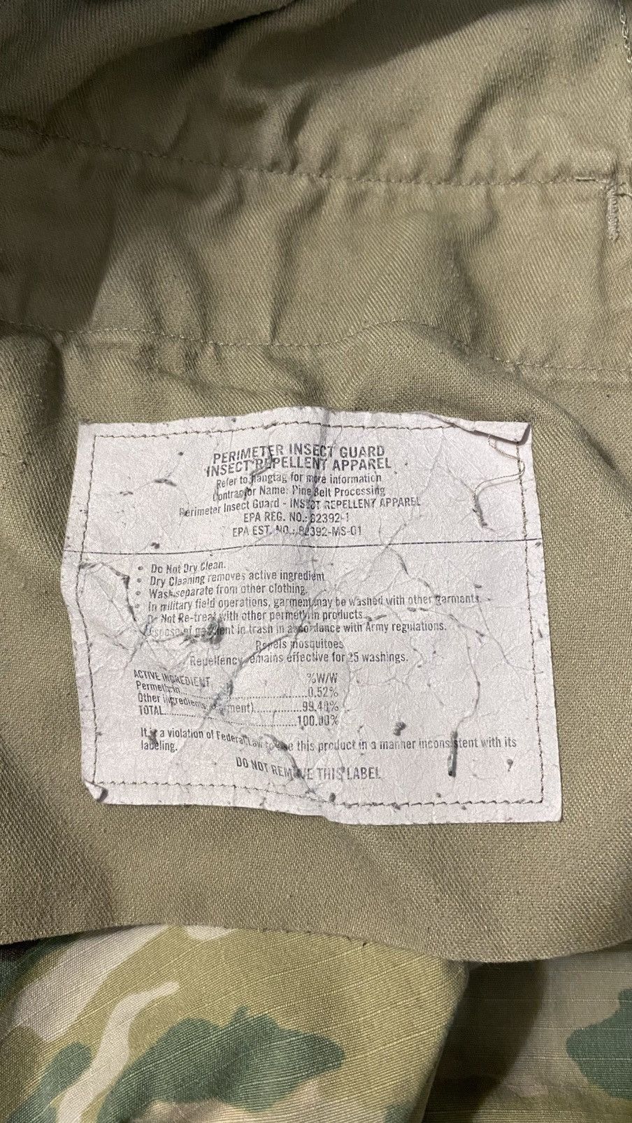 Other Vintage Military Camo Pants Size 27" / US 4 / IT 40 - 6 Thumbnail