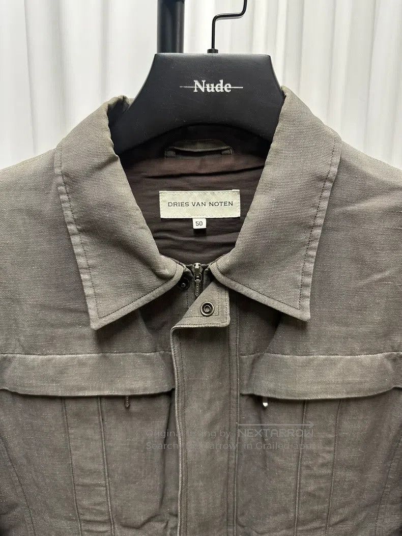 Dries Van Noten DRIES VAN NOTEN Early washed gray jacket Size US M / EU 48-50 / 2 - 5 Thumbnail