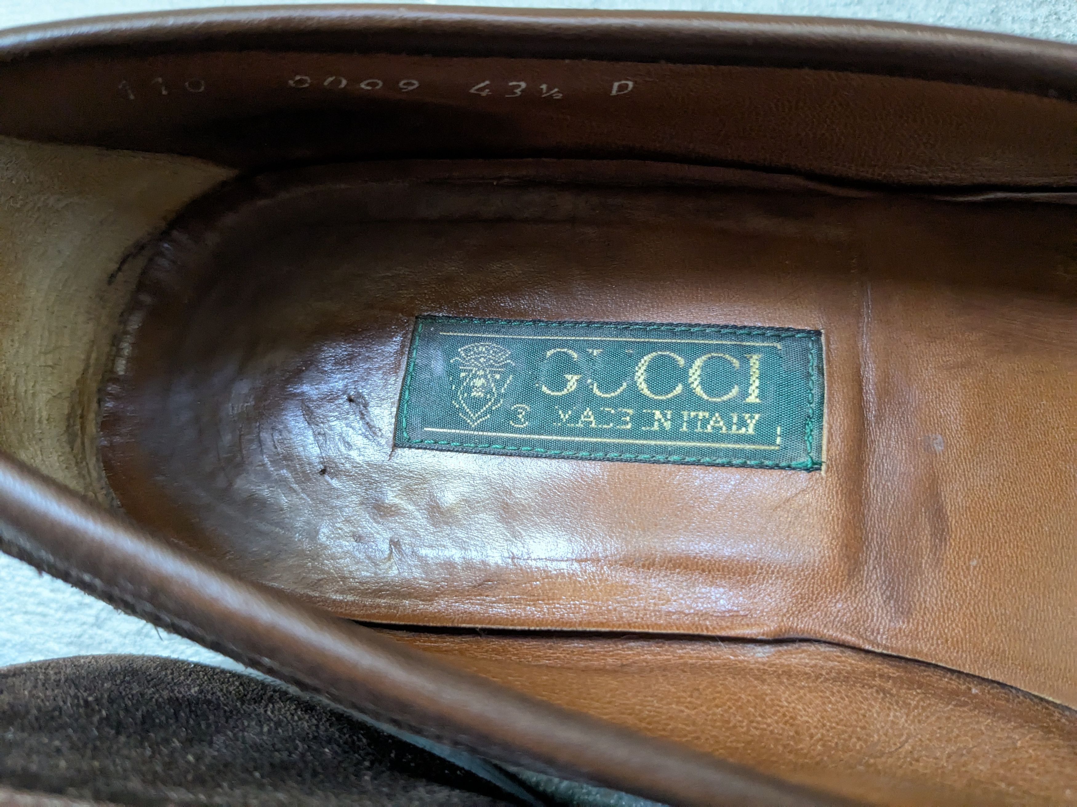 Gucci × Tom Ford Gucci Horsebit Loafers Brown Suede 10 Leather Italy Slip On Size US 10 / EU 43 - 6 Thumbnail