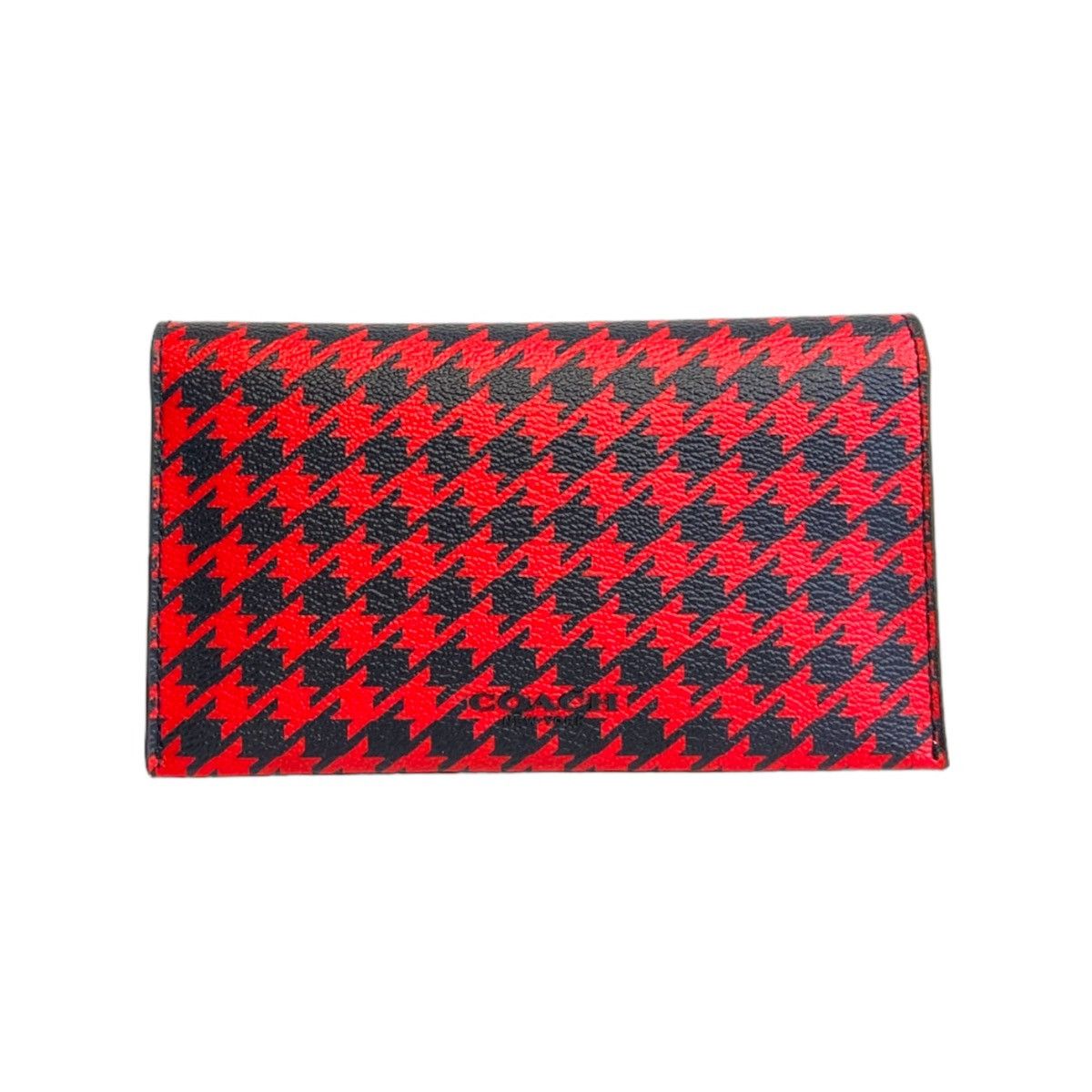 Coach Coach- Houndstooth Print Wallet Size ONE SIZE - 1 Thumbnail