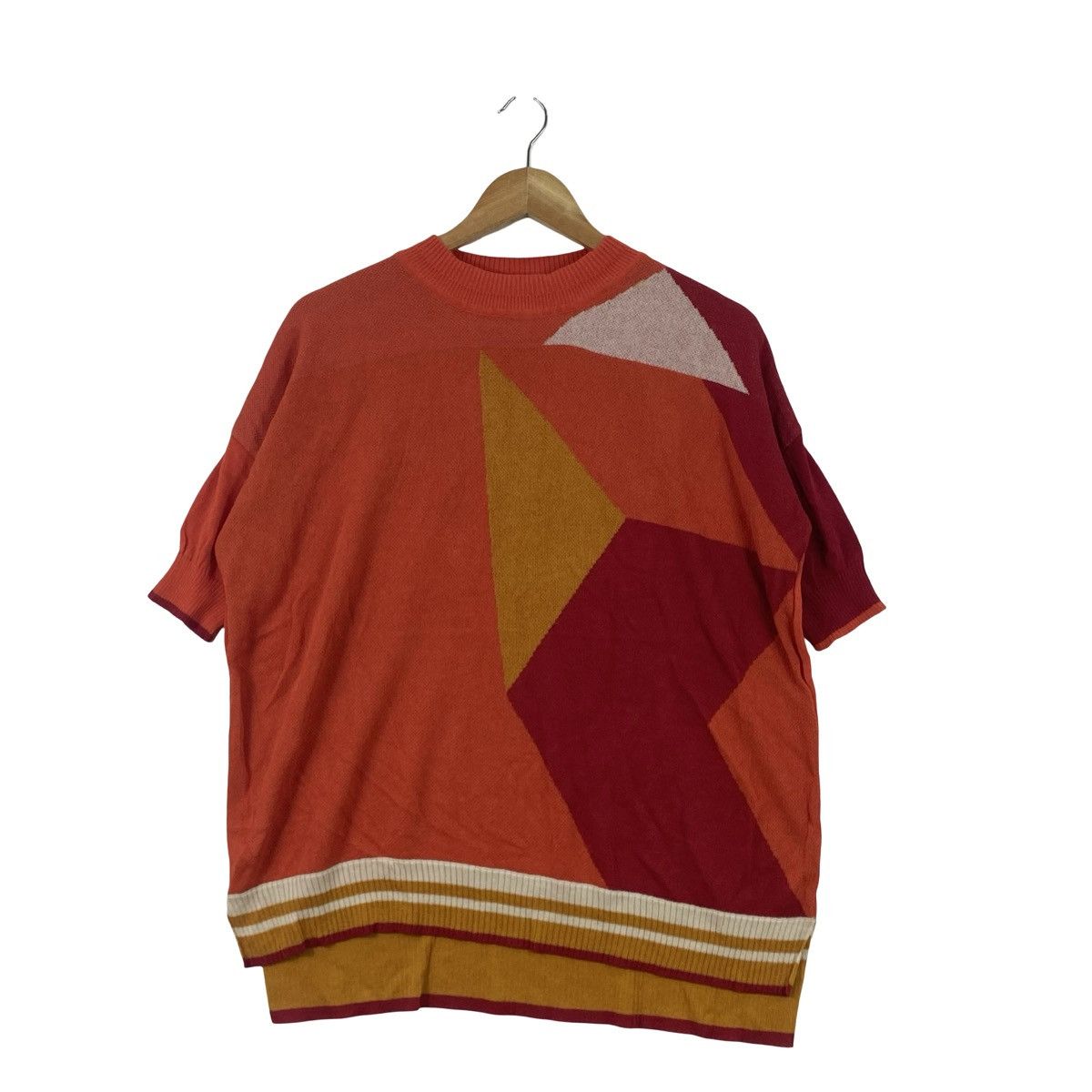 Vintage Vintage SUPER LADY by Kansai Yamamoto Abstract Geometric Size L / US 10 / IT 46 - 4 Thumbnail
