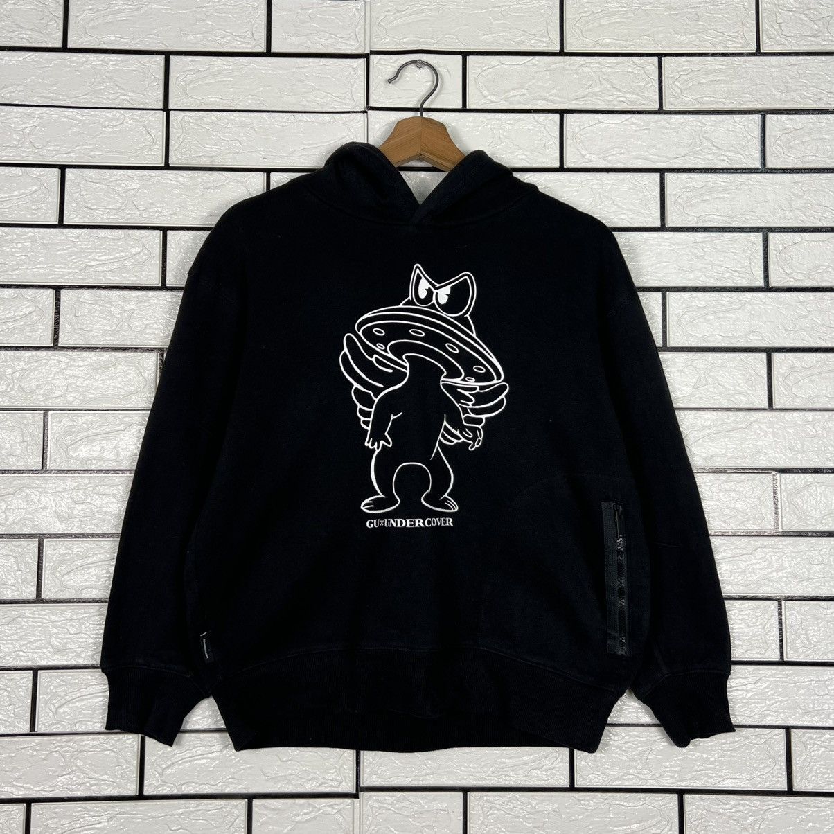 GU × Undercover GU x UNDERCOVER Big Logo Kids Pullover Hoodies #4311-C195 Size US XXS / EU 40 - 10 Thumbnail