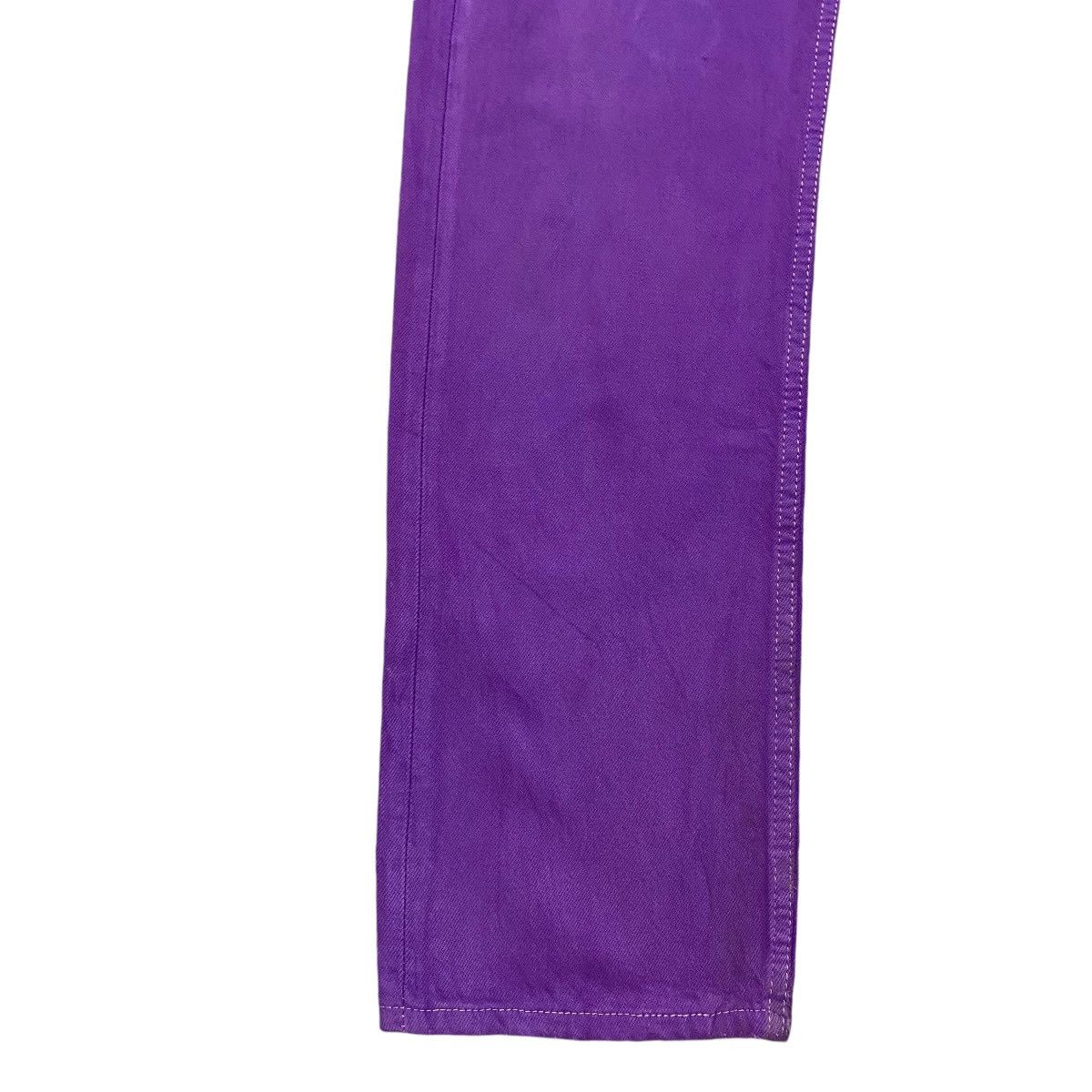 Levi's Vintage 90s Levis 501 Purple Denim Jeans Size US 29 - 7 Thumbnail