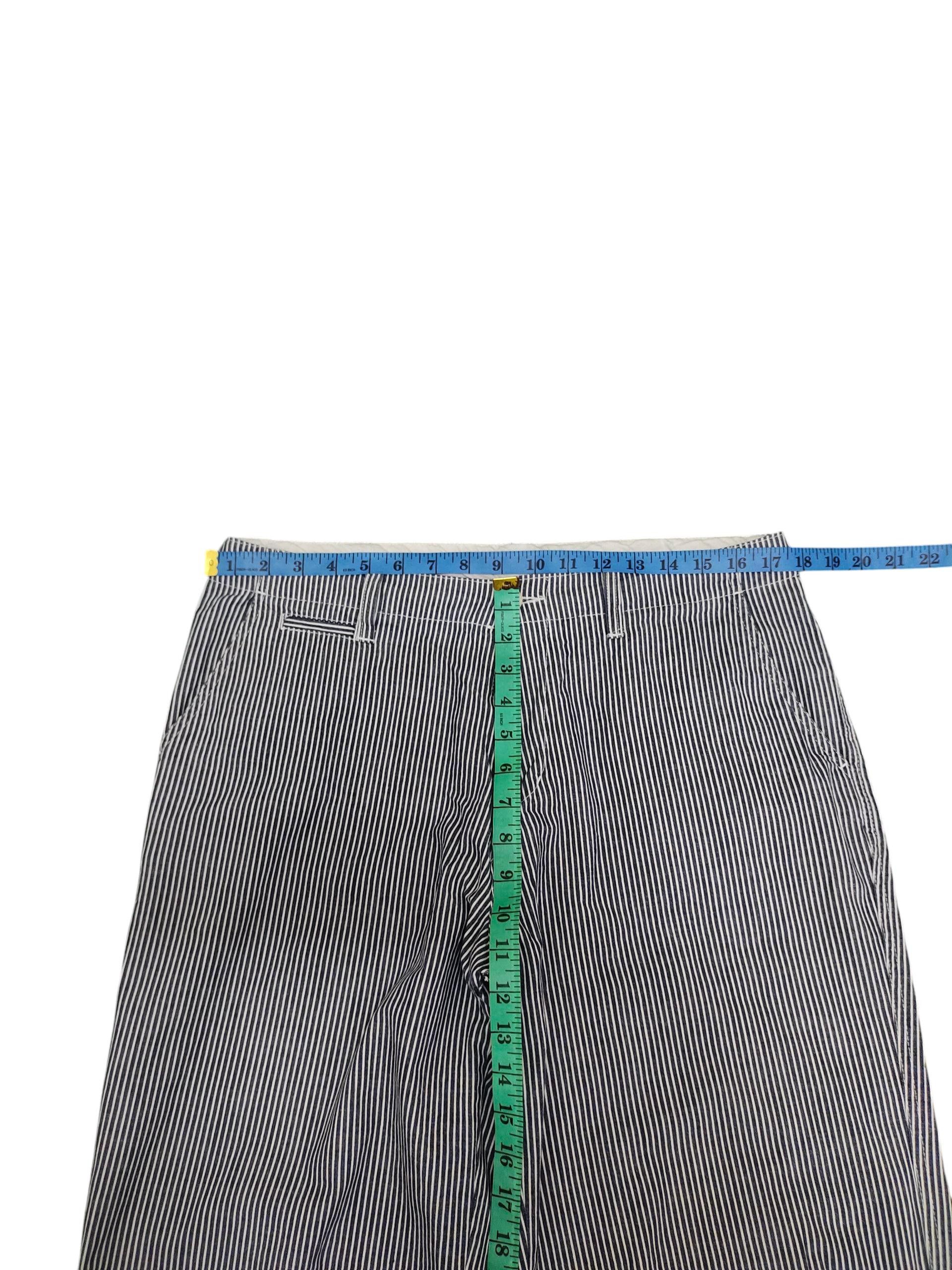 Comme des Garcons × Undercover Vintage Global Work Hickory Stripe Workwear Pants Loose Fit Size US 34 / EU 50 - 6 Thumbnail