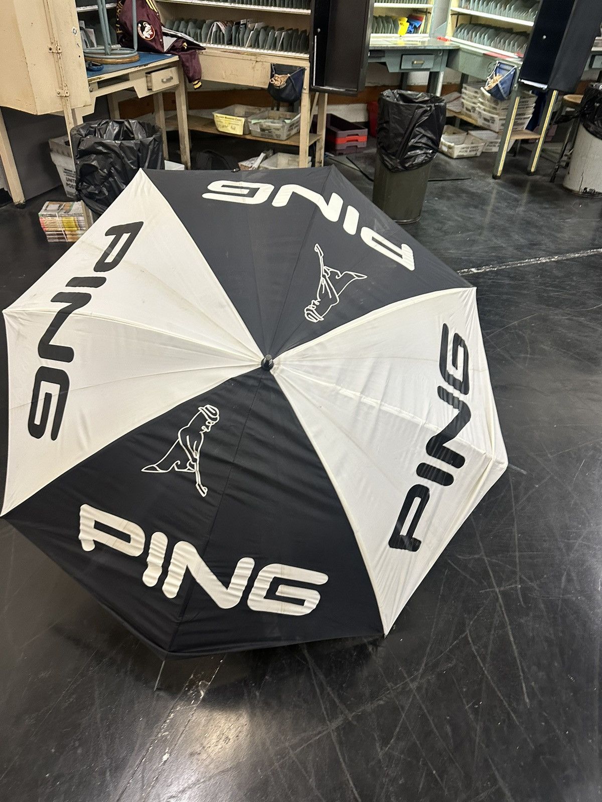 PING × Vintage Vintage Ping “gustbuster” golf umbrella 90s Size ONE SIZE - 2 Thumbnail