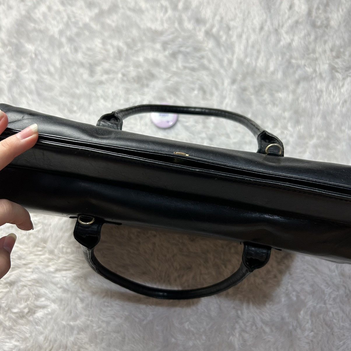 Vivienne Westwood Vivienne westwood black leather laptop case bag Size ONE SIZE - 5 Thumbnail