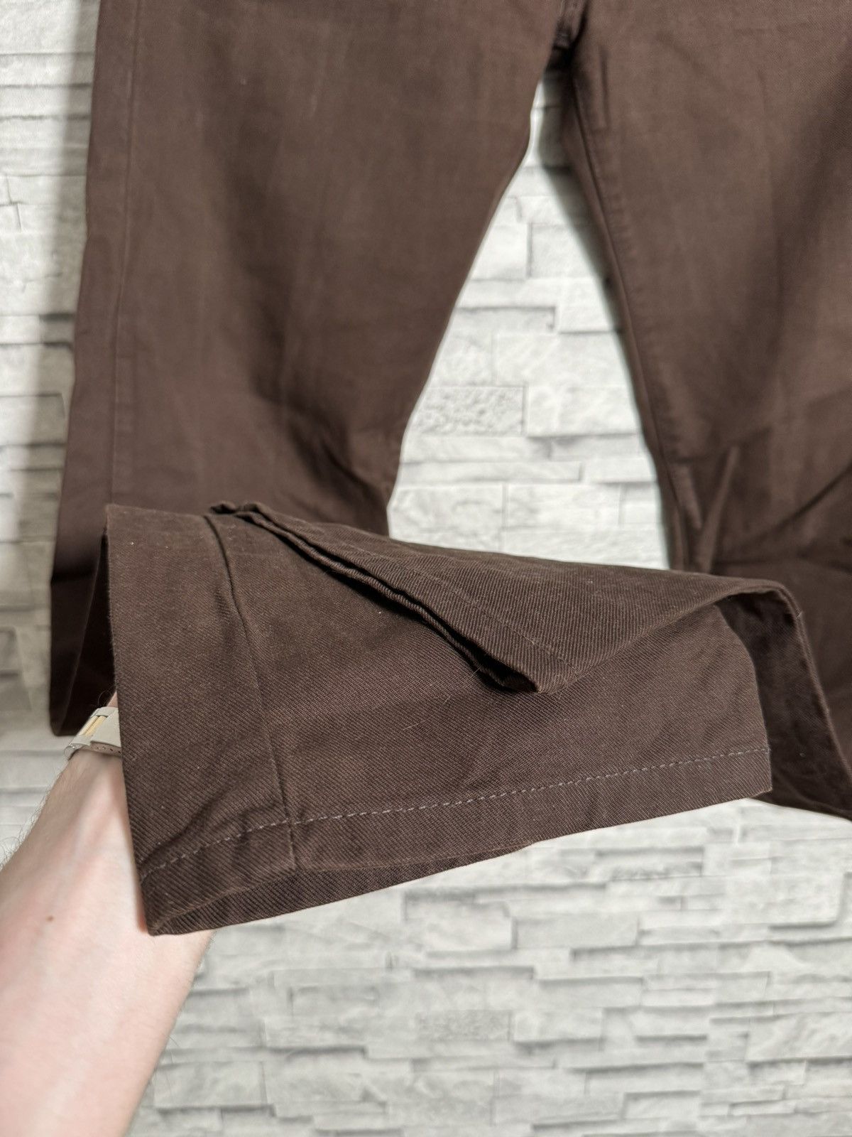 Levi's Vintage Levi’s 551 Brown Jeans - 28x32 Size US 28 / EU 44 - 3 Thumbnail
