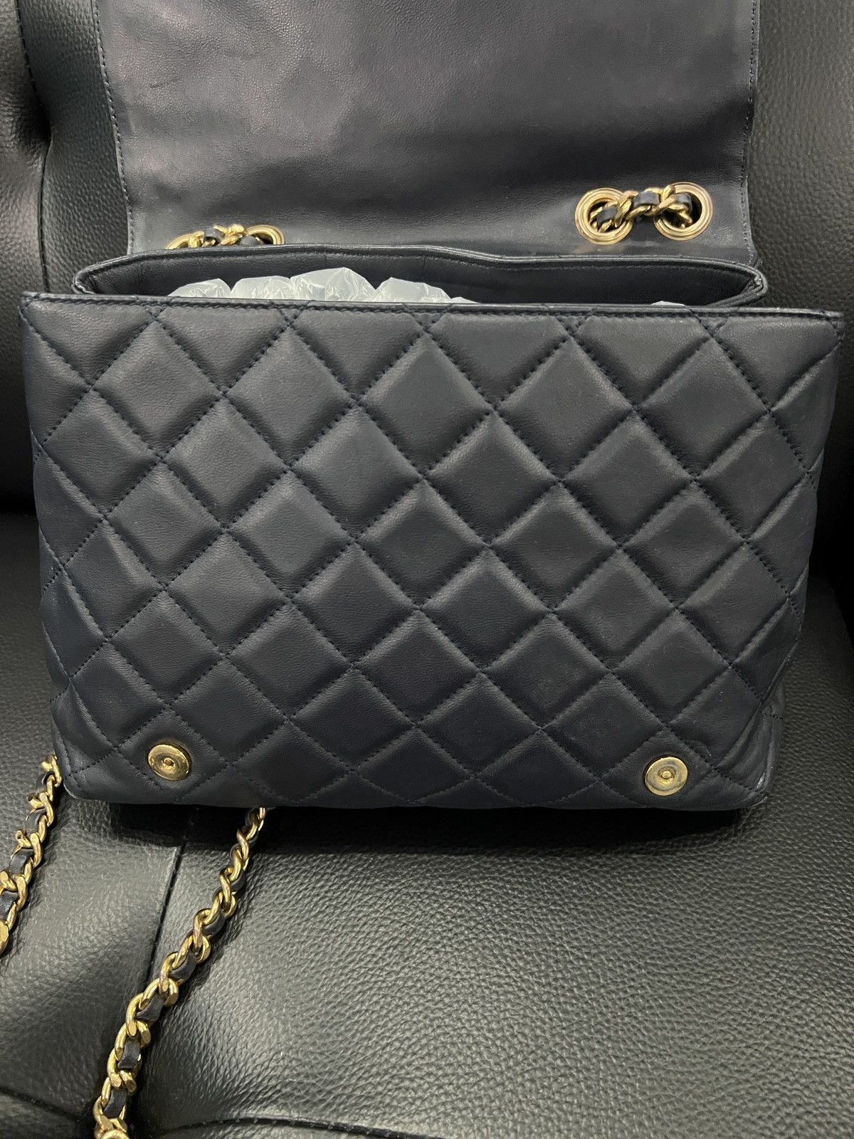 Moschino Moschino Chain Logo Shoulder Bag Size ONE SIZE - 10 Thumbnail