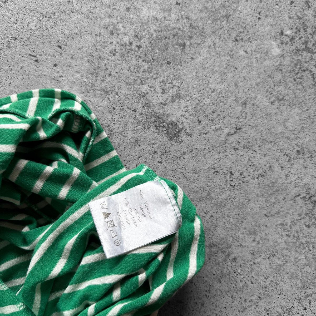 Marimekko Marimekko Womens Green Striped Button Front Romper Playsuit Size M / US 6-8 / IT 42-44 - 8 Thumbnail