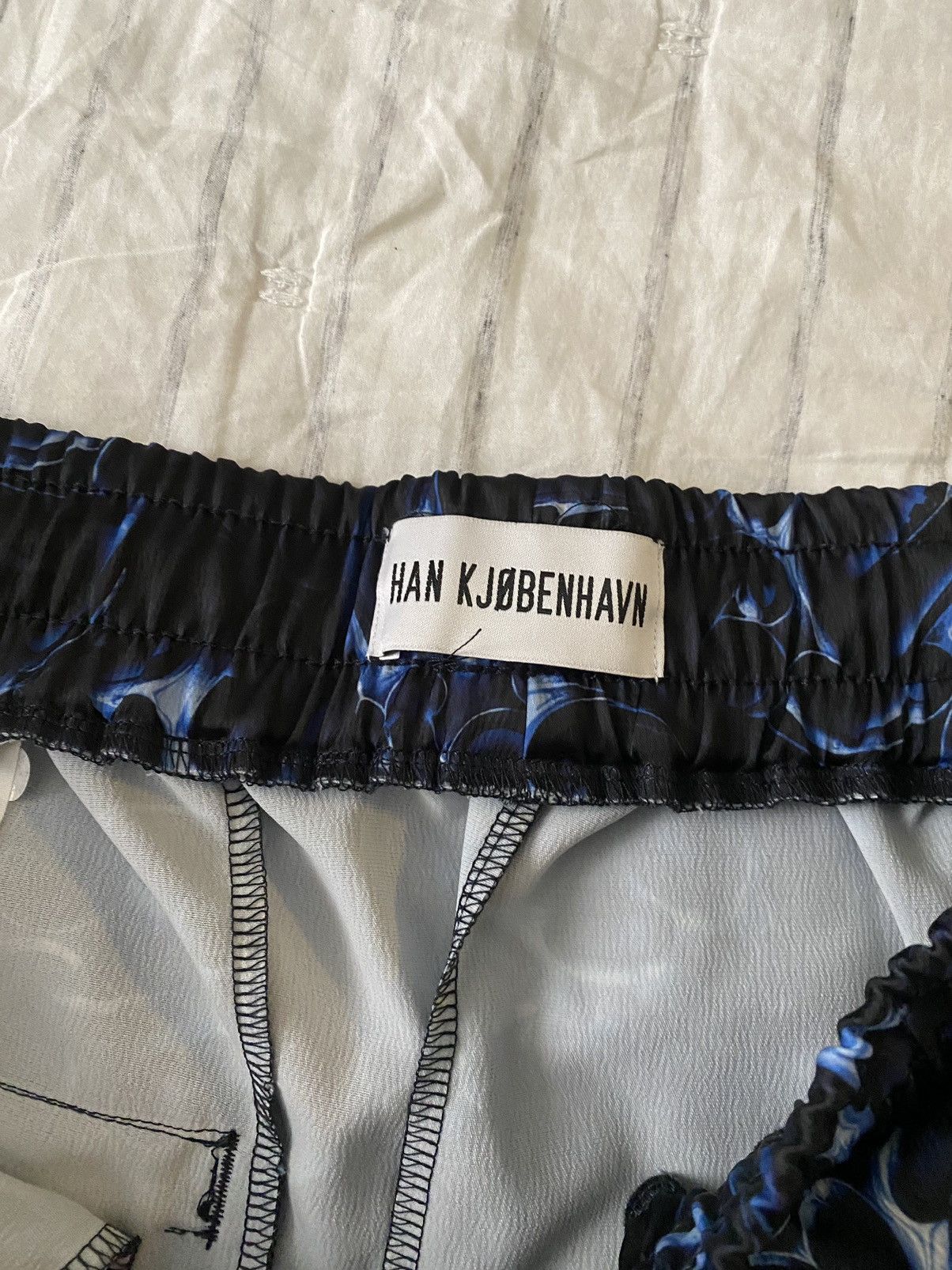 Han Kjobenhavn Han Kjobenhavn Blue Chrome Short Sz 52EU NWT Size US 36 / EU 52 - 7 Thumbnail