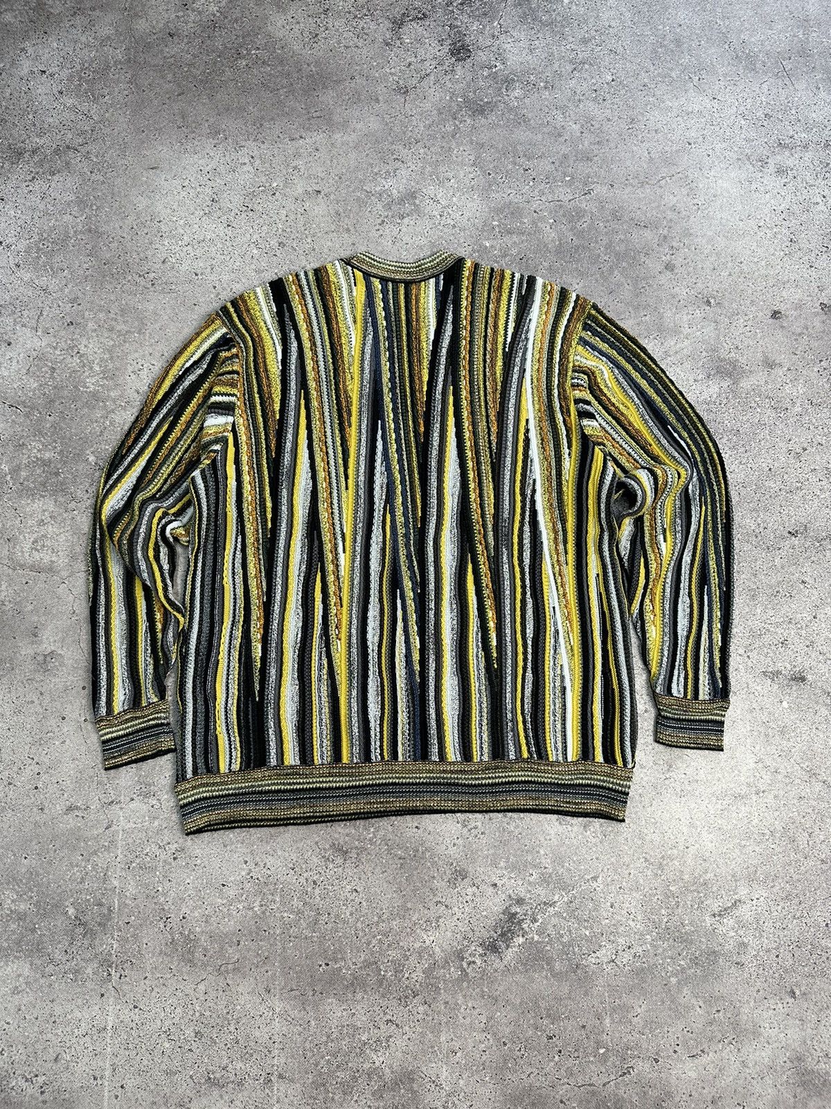 Carlo Colucci × Coogi × Vintage Vintage Carlo Colucci Knitted Sweater Coogi Style Archival Size US L / EU 52-54 / 3 - 9 Thumbnail