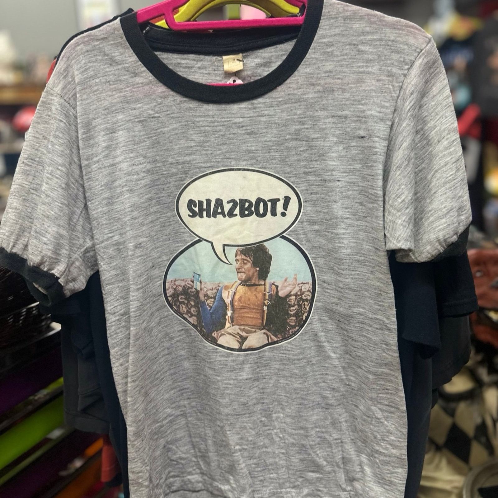 Vintage Vintage 1978 Mork & Mindy Ringer Tee–Robin Williams Size US M / EU 48-50 / 2 - 1 Thumbnail