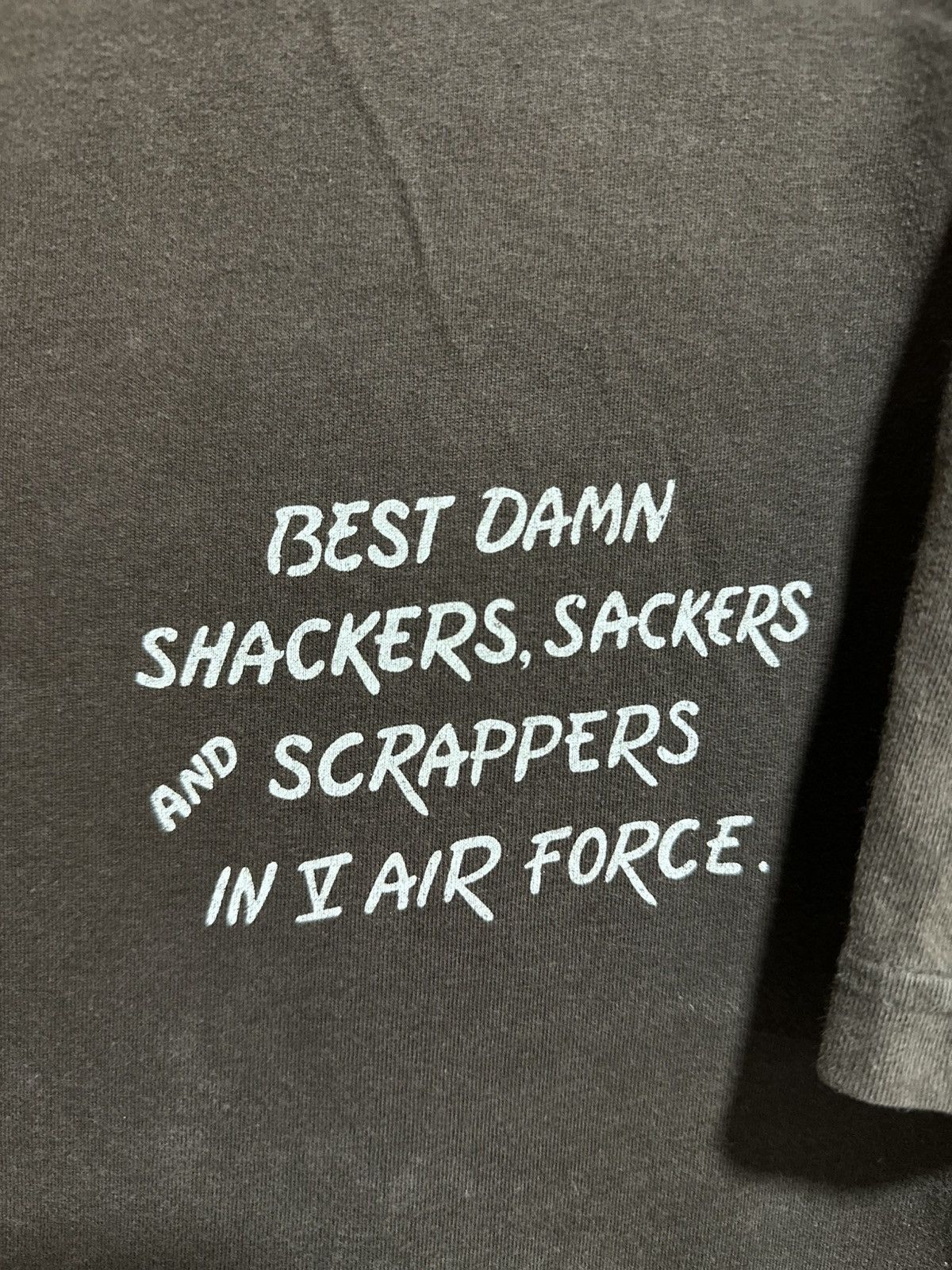 Buzz Rickson's Vintage 41st Fighter Sqdn Faded Tee Size US L / EU 52-54 / 3 - 2 Thumbnail
