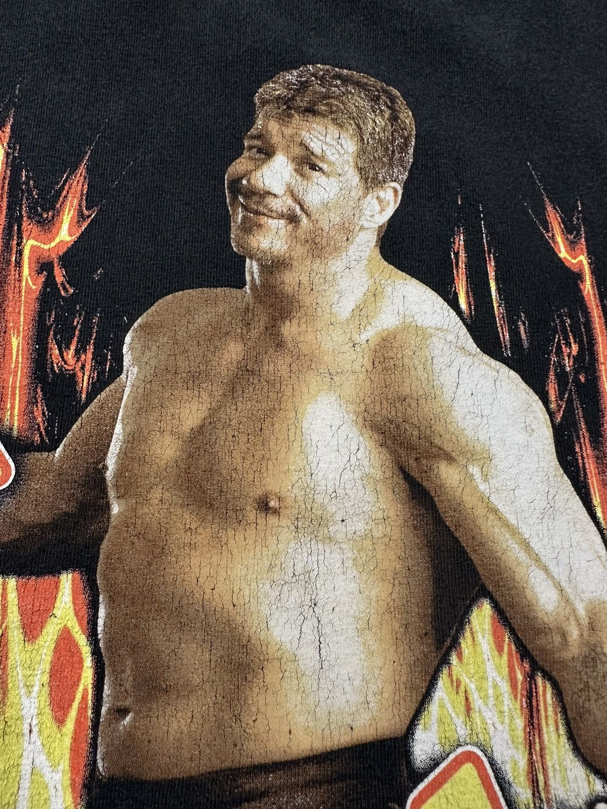 WWE Crazy Y2K WWE Eddie Guerrero Latino Heat Wrestling T-Shirt Size US XL / EU 56 / 4 - 5 Thumbnail
