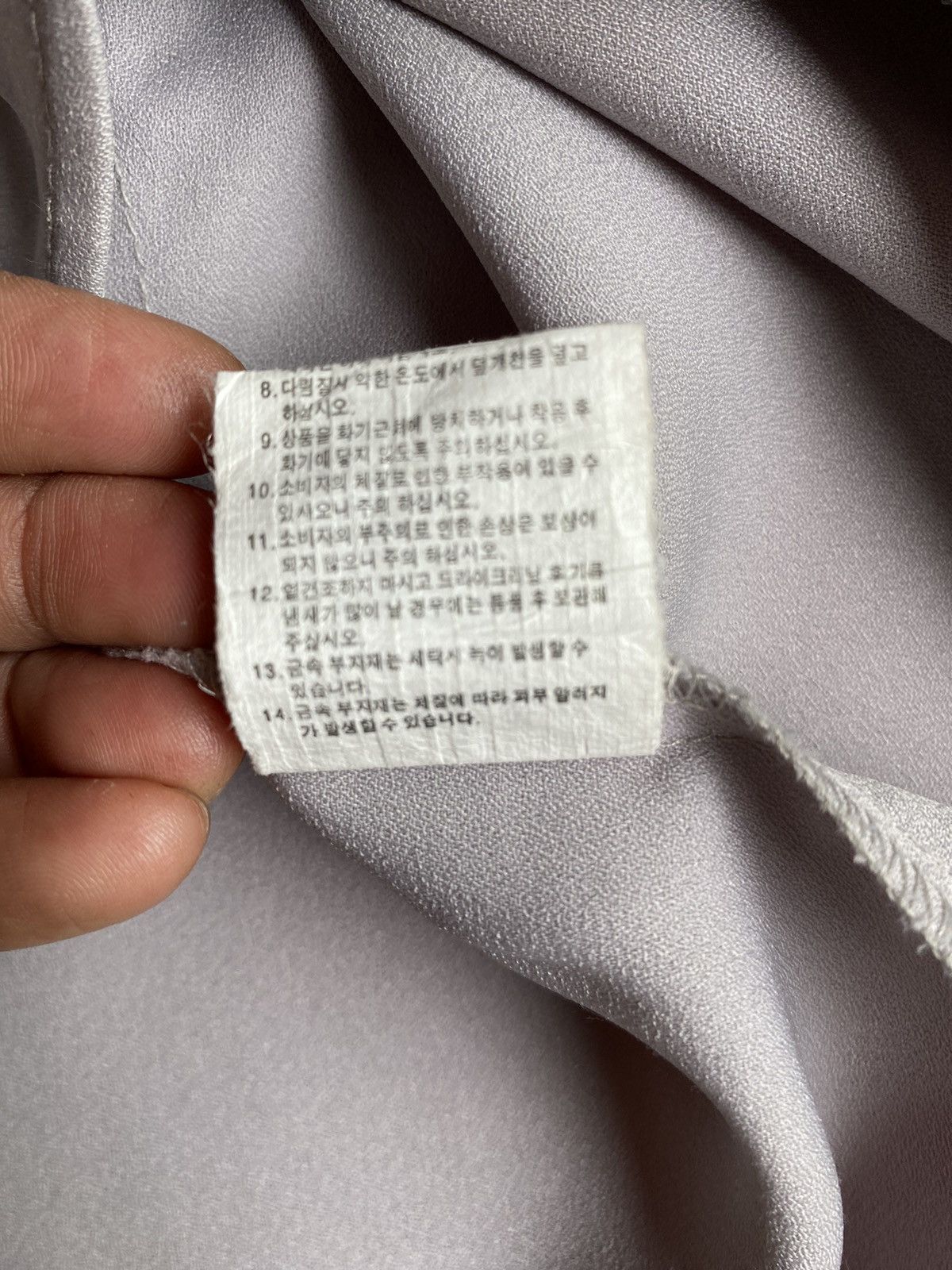 Japanese Brand Teresia grey shirt Size S / US 4 / IT 40 - 10 Thumbnail