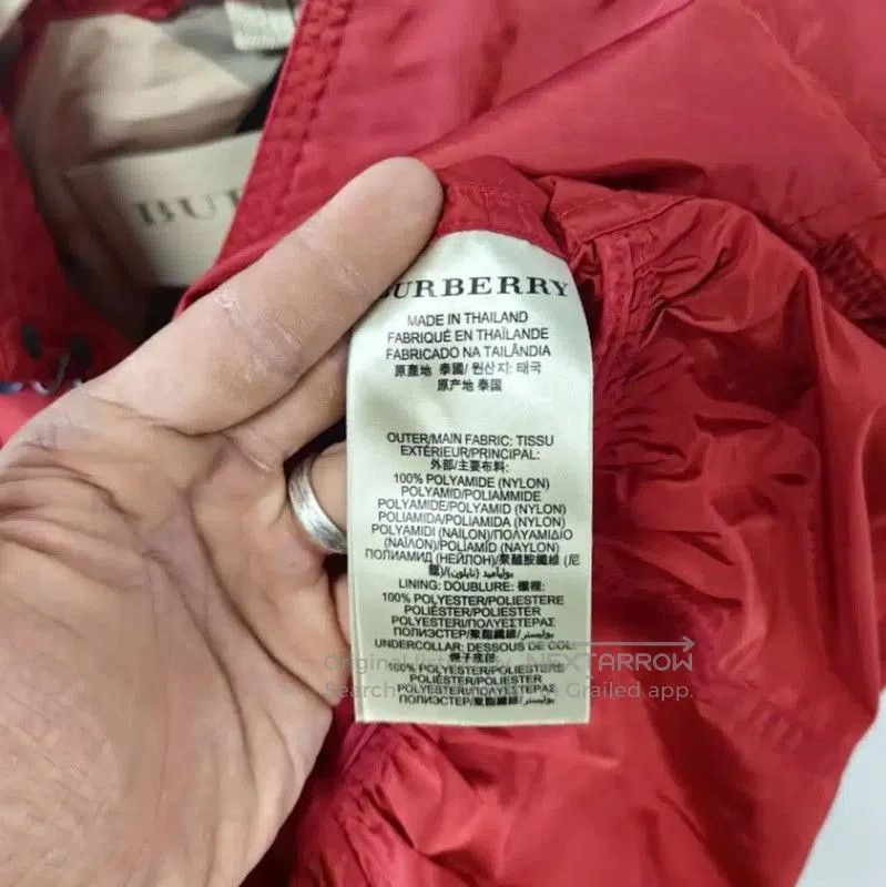 Burberry Burberry Red Women's Trench Coat. Size XXS / US 00 / IT 34 - 4 Thumbnail