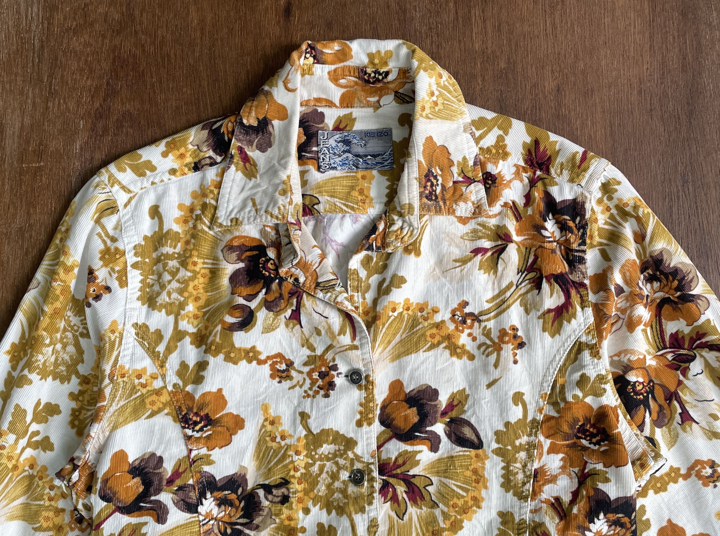 Kenzo KENZO Vintage 80's Flower Light Jacket Size US S / EU 44-46 / 1 - 2 Thumbnail