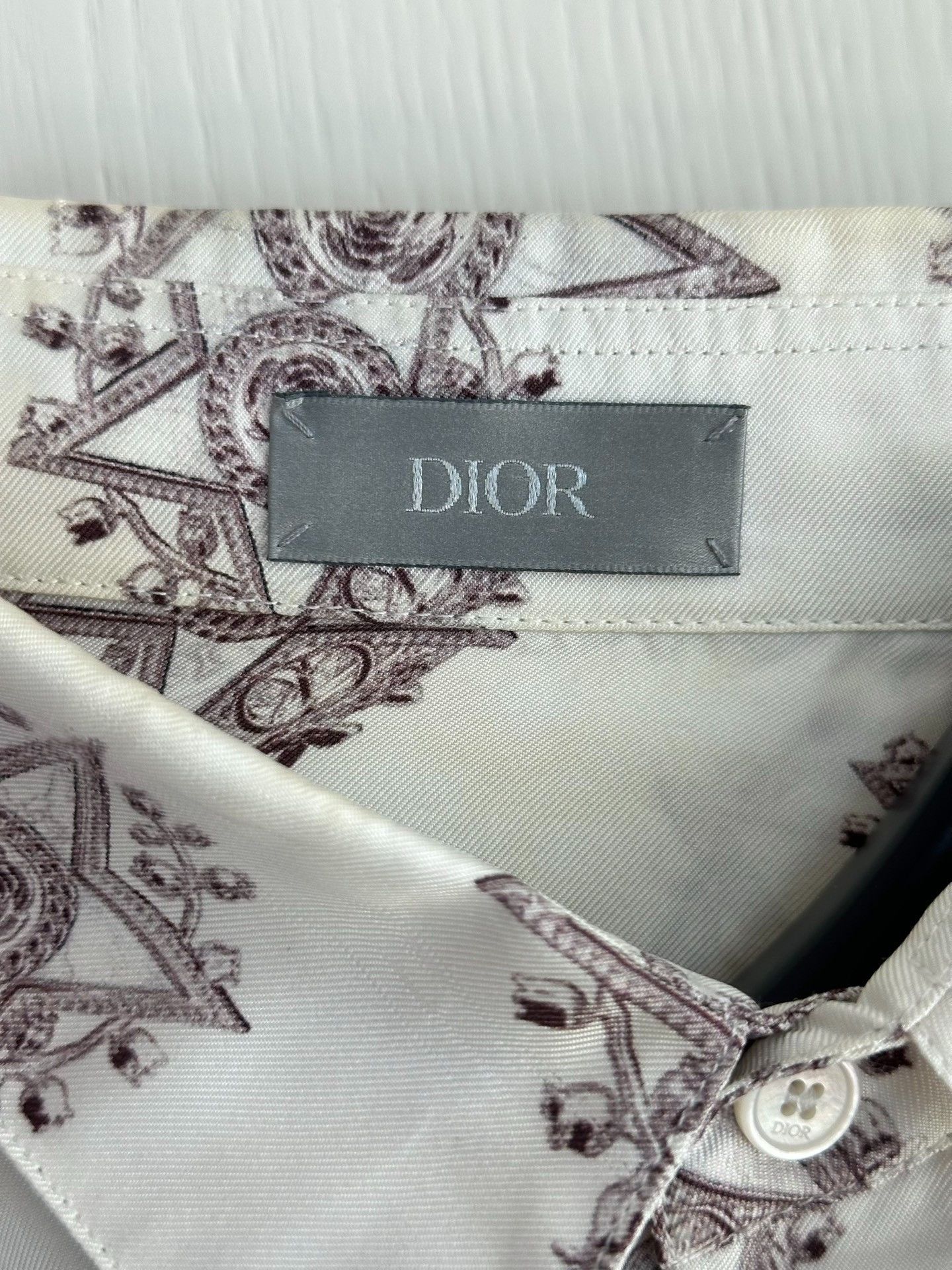 Dior Dior Devil's Eye Pentagram Short Sleeve Shirt Size US M / EU 48-50 / 2 - 3 Thumbnail