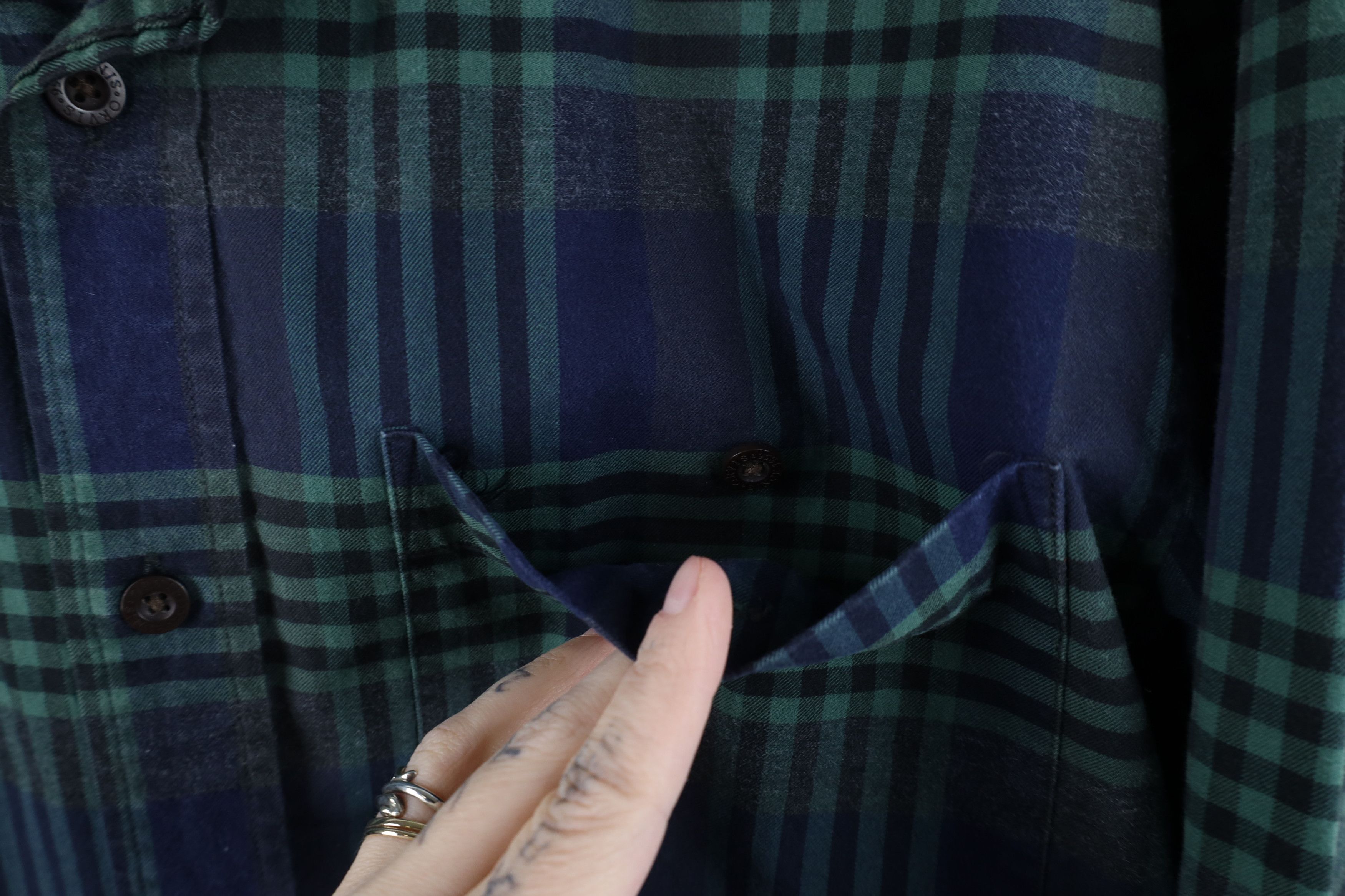 Orvis Vintage Orvis Faded Collared Button Down Shirt Plaid Cotton Size US M / EU 48-50 / 2 - 4 Thumbnail