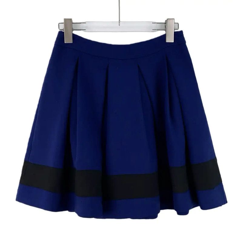 Moschino Moschino Navy Blue Women's Skirt 0089 Size 26" / US 2 / IT 38 - 1 Thumbnail