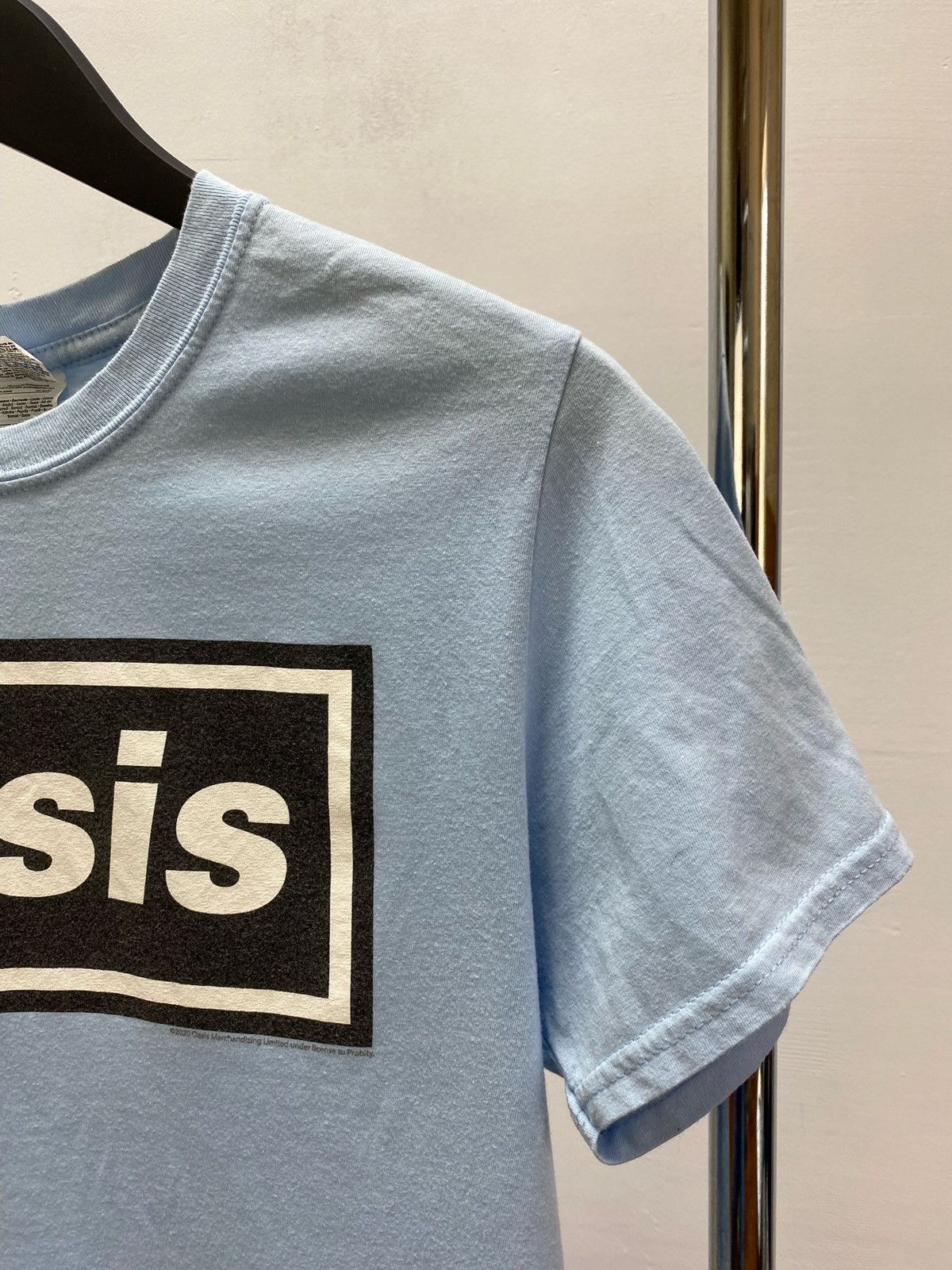Band Tees × Vintage Oasis Shirt Box Logo Vintage Band Tees Radiohead Size US M / EU 48-50 / 2 - 8 Thumbnail