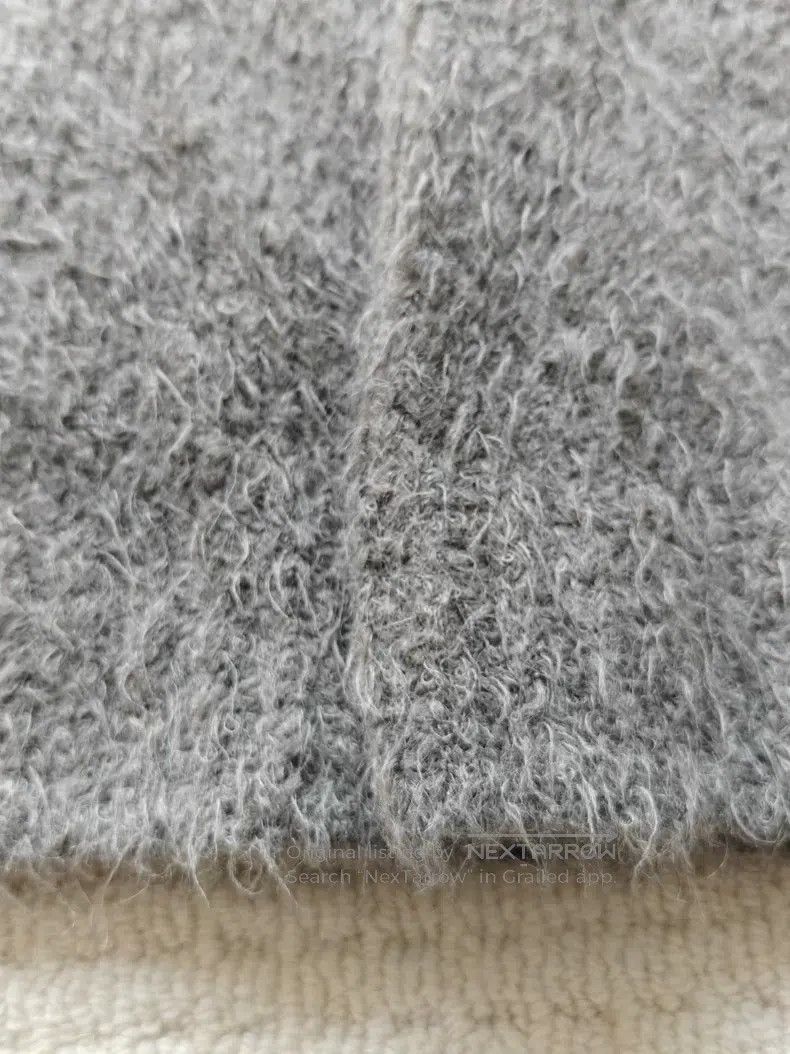 Our Legacy Our Legacy Solid Color Chunky Knit Round Neck Pullover Swe Size XS / US 0-2 / IT 36-38 - 3 Thumbnail