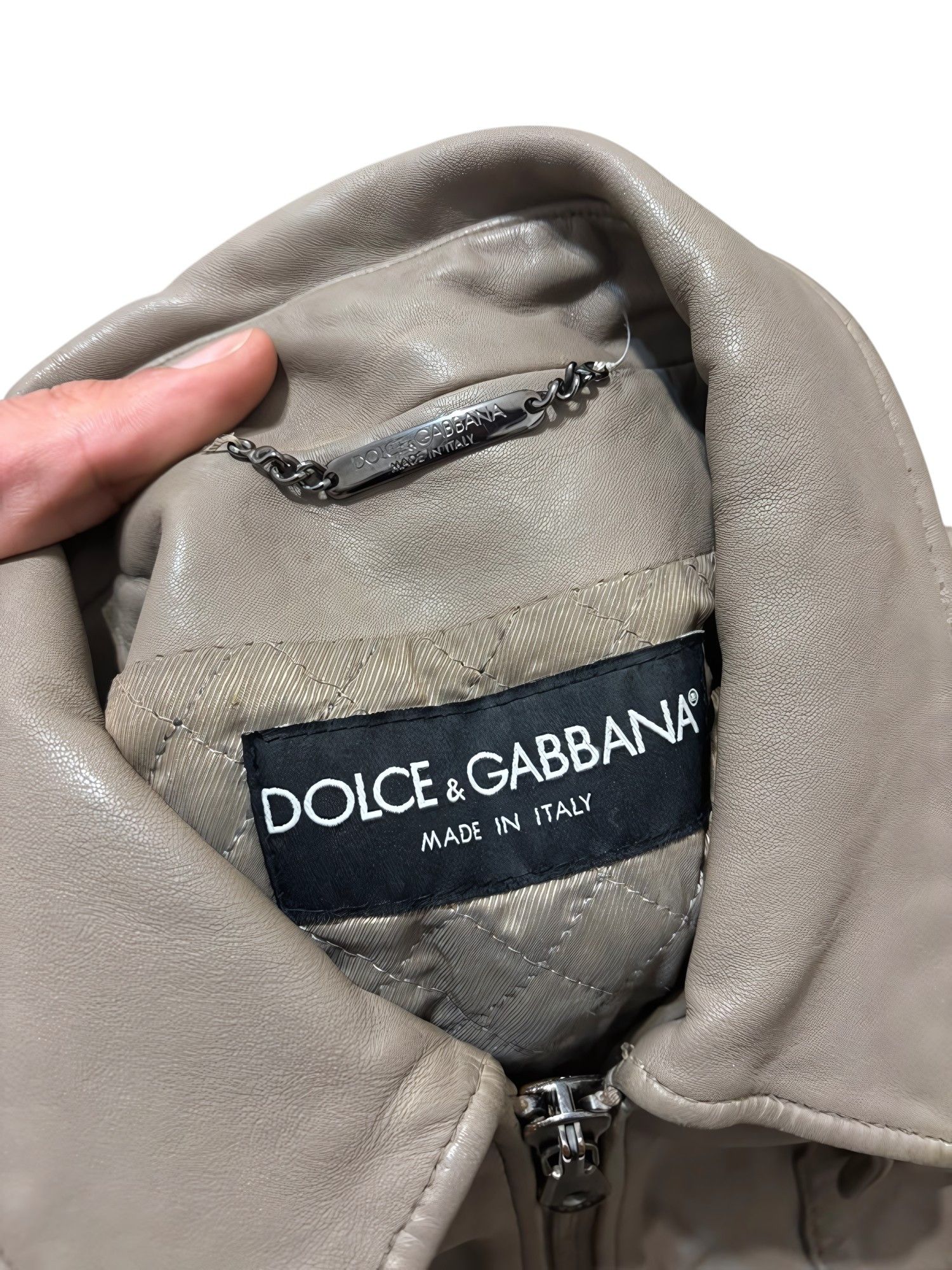 Dolce & Gabbana F/W 2006 RUNWAY LEATHER JACKET Size US M / EU 48-50 / 2 - 6 Thumbnail